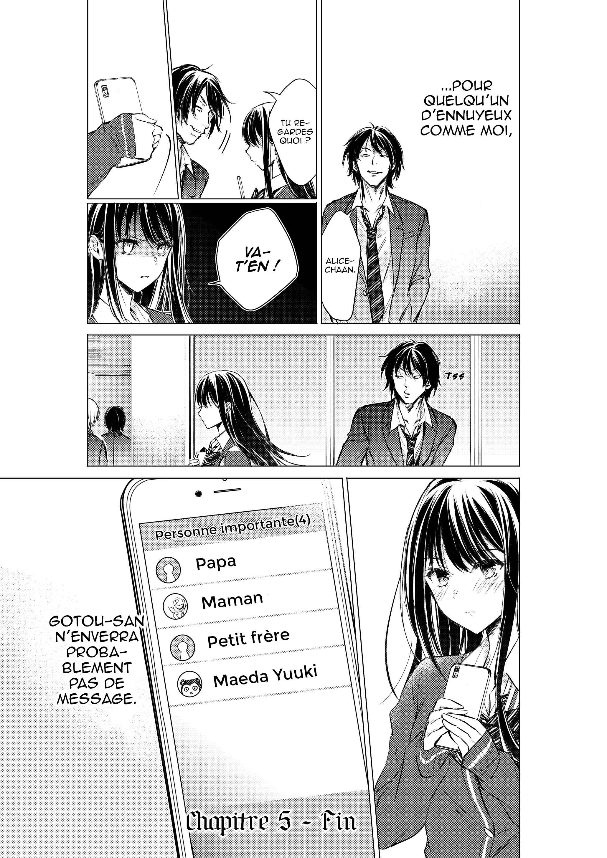 Gotou-san wa Furimukasetai! Chapitre 5: Quelqu'un d'important - Page 12