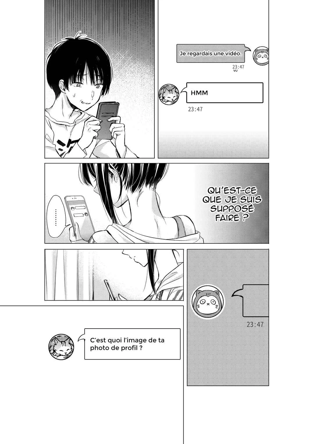 Gotou-san wa Furimukasetai! Chapitre 6: Messages et nuit blanche - Page 3