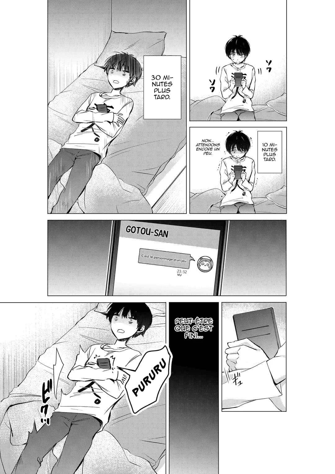 Gotou-san wa Furimukasetai! Chapitre 6: Messages et nuit blanche - Page 5