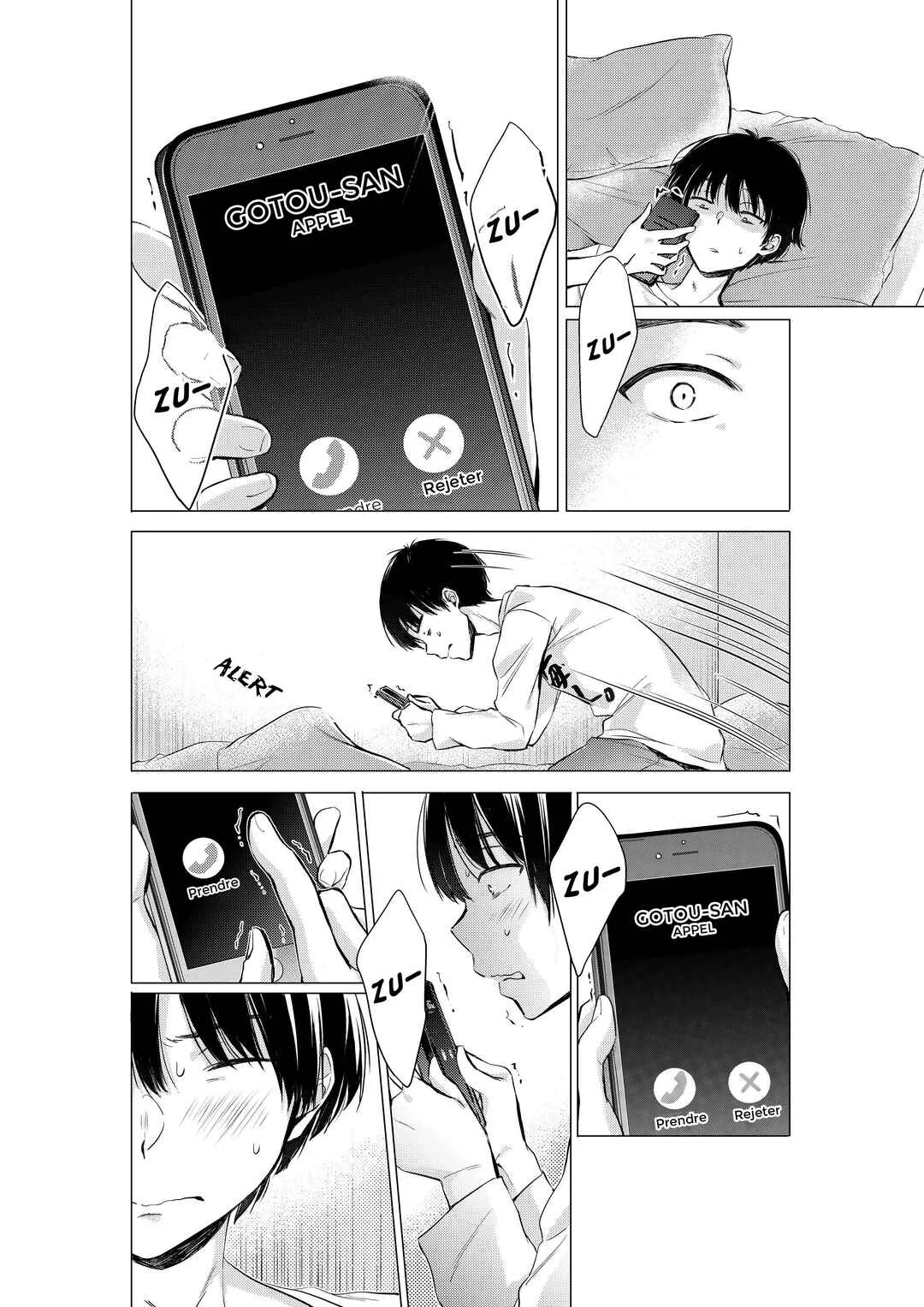 Gotou-san wa Furimukasetai! Chapitre 6: Messages et nuit blanche - Page 6