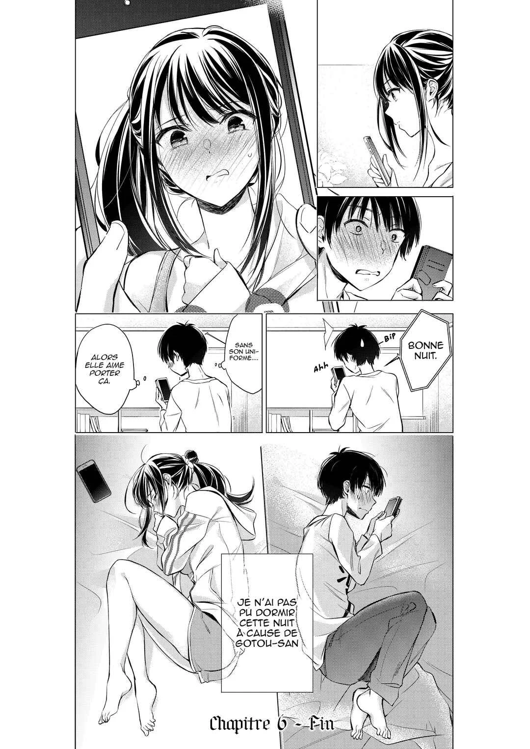Gotou-san wa Furimukasetai! Chapitre 6: Messages et nuit blanche - Page 12