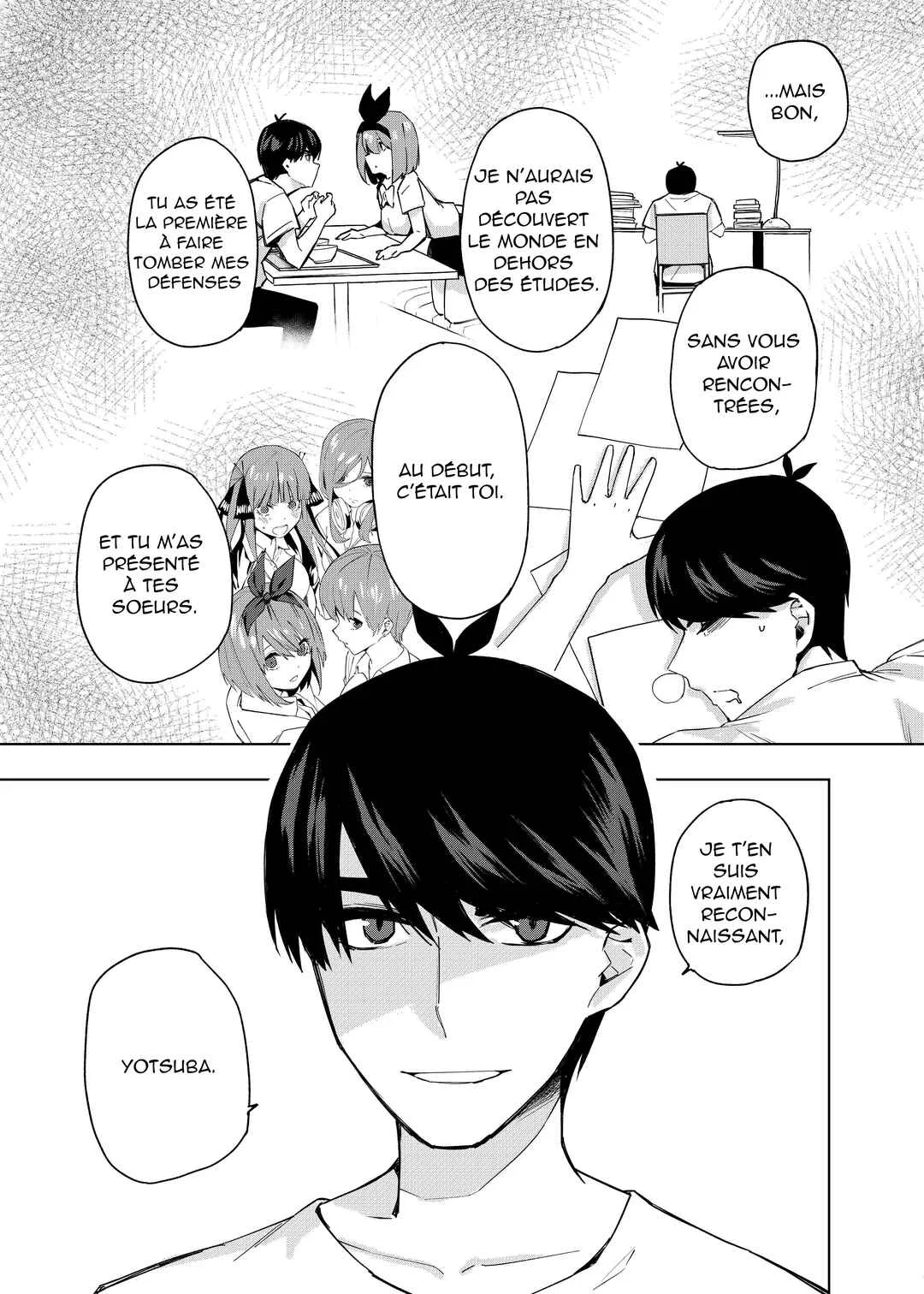 Gotoubun no Hanayome β Chapitre 1: Le Dernier Festival - Page 7