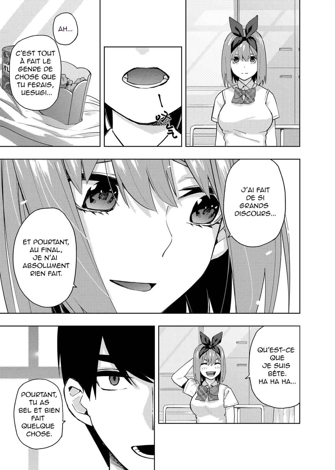 Gotoubun no Hanayome β Chapitre 1: Le Dernier Festival - Page 9