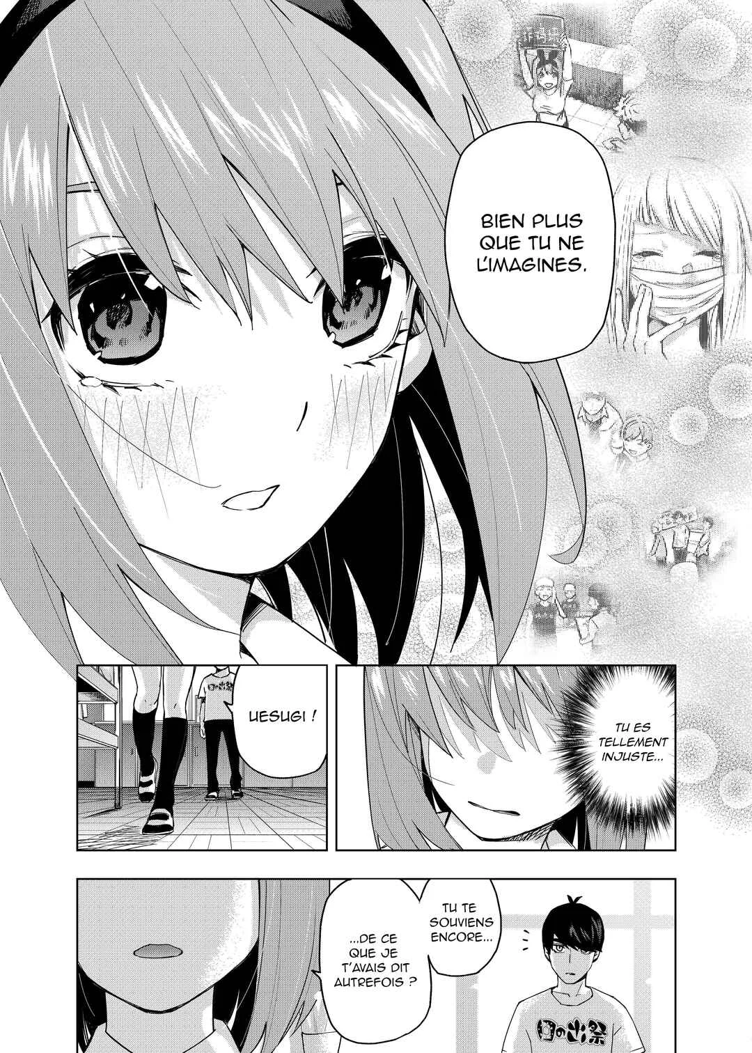 Gotoubun no Hanayome β Chapitre 1: Le Dernier Festival - Page 10