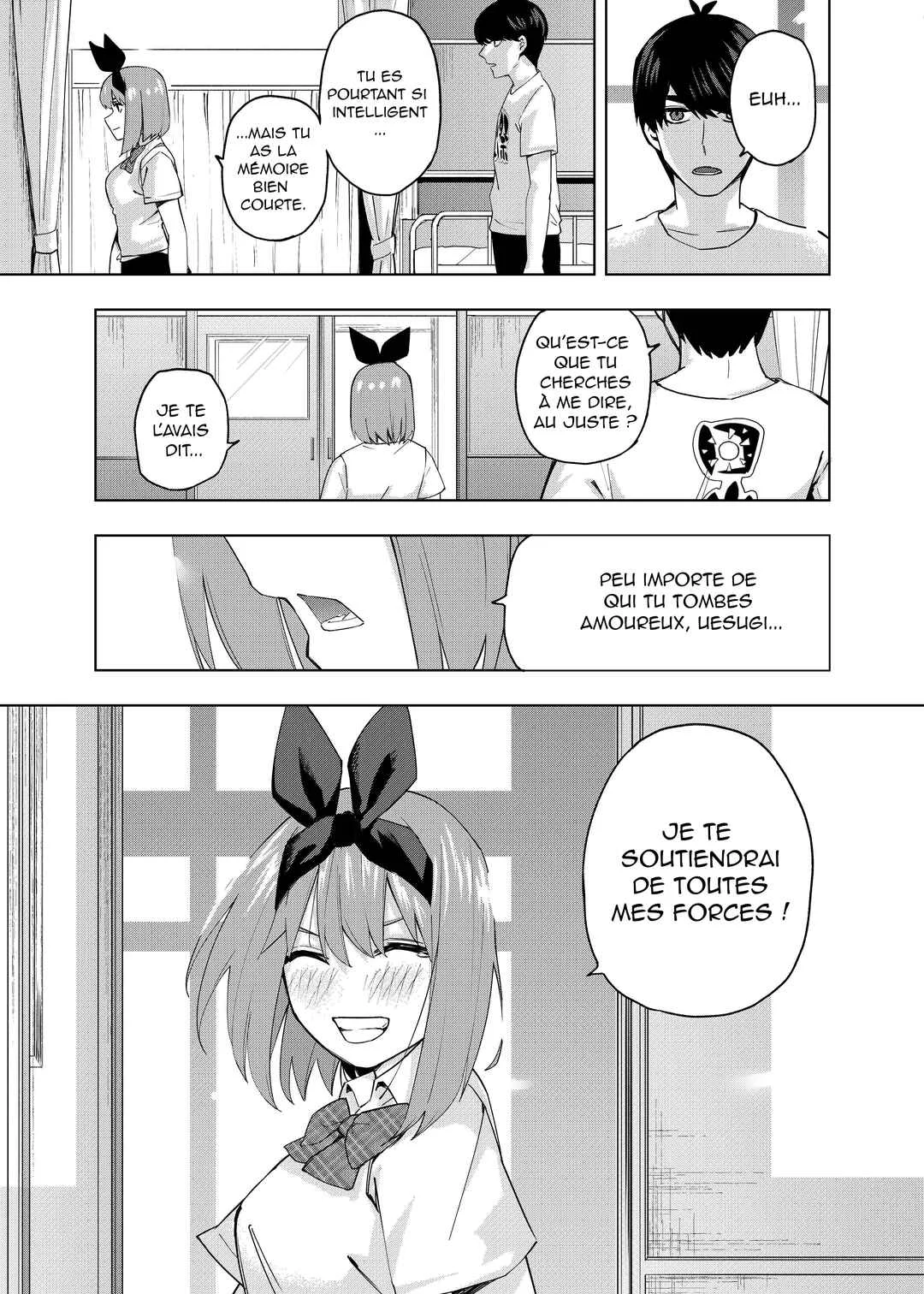 Gotoubun no Hanayome β Chapitre 1: Le Dernier Festival - Page 11