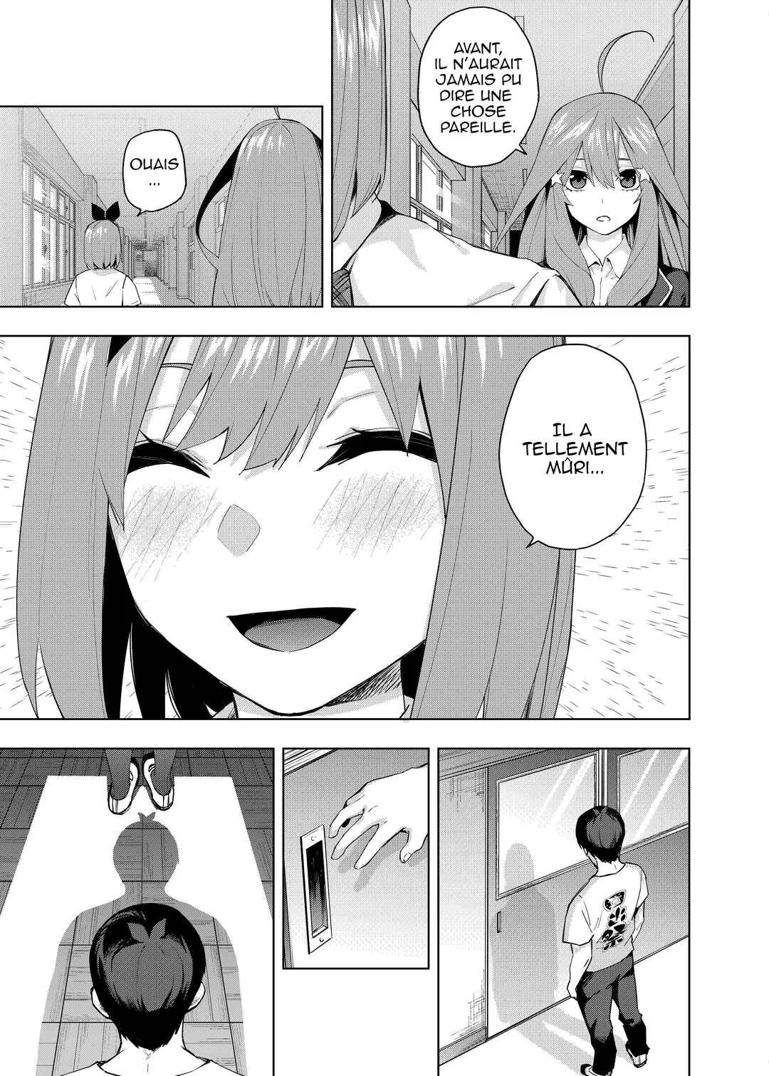 Gotoubun no Hanayome β Chapitre 1: Le Dernier Festival - Page 13