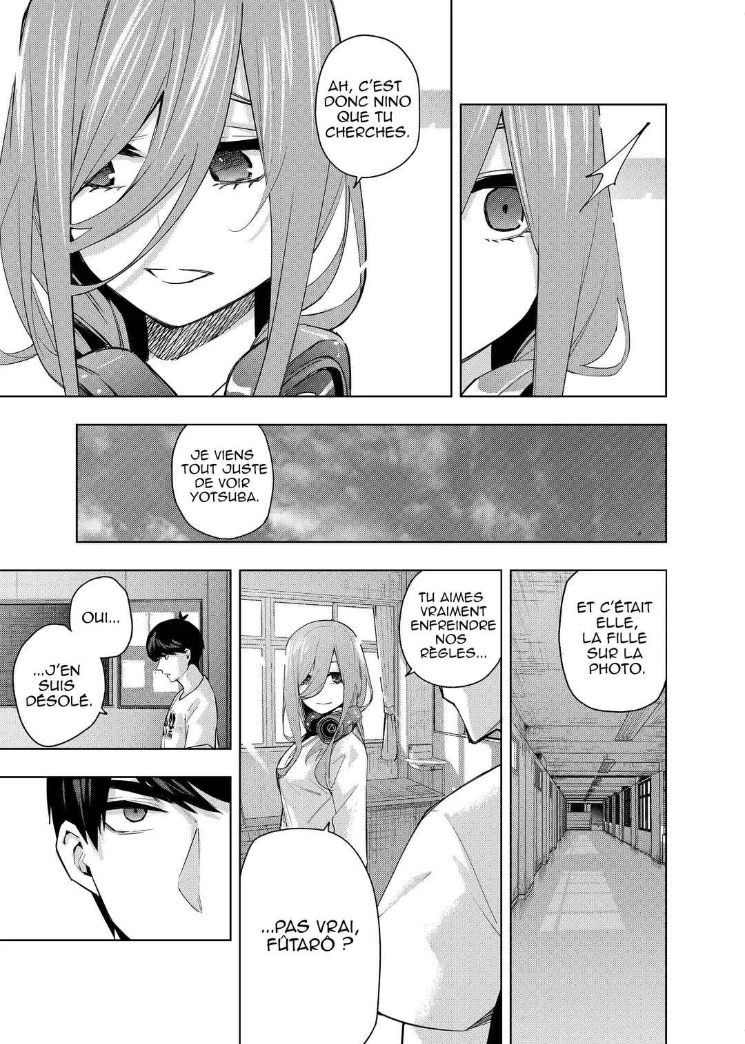 Gotoubun no Hanayome β Chapitre 1: Le Dernier Festival - Page 15