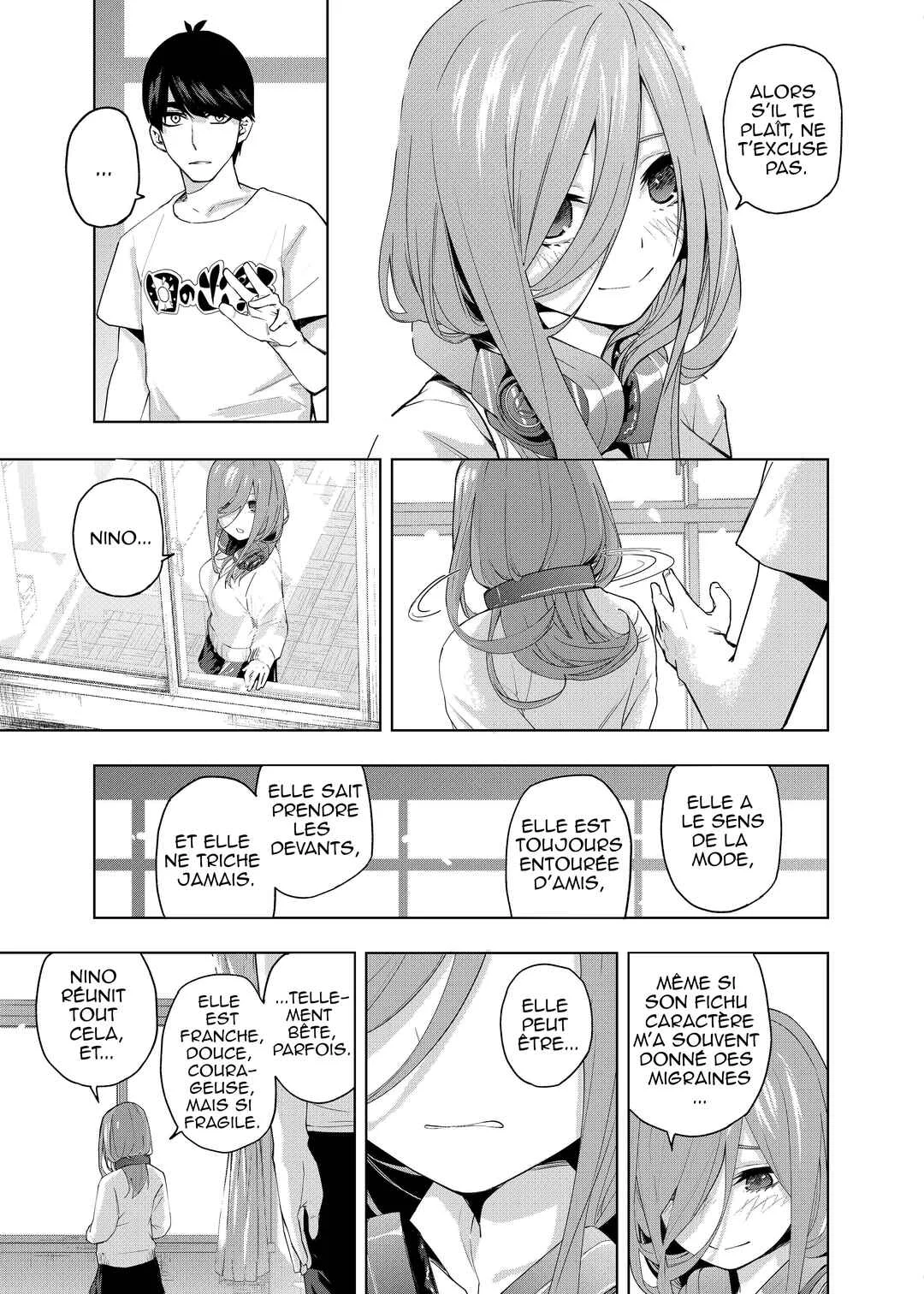 Gotoubun no Hanayome β Chapitre 1: Le Dernier Festival - Page 17