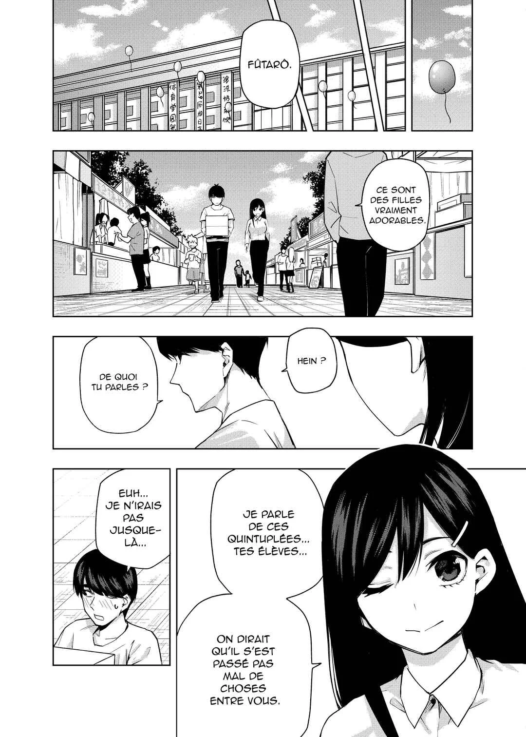Gotoubun no Hanayome β Chapitre 2: Conquête Accomplie - Page 3