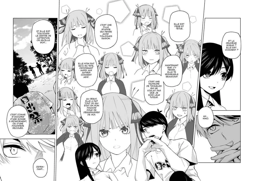Gotoubun no Hanayome β Chapitre 2: Conquête Accomplie - Page 9