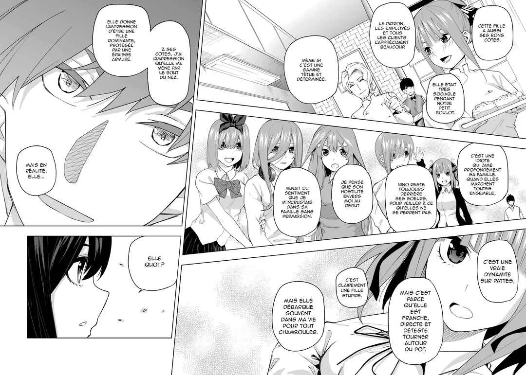 Gotoubun no Hanayome β Chapitre 2: Conquête Accomplie - Page 10