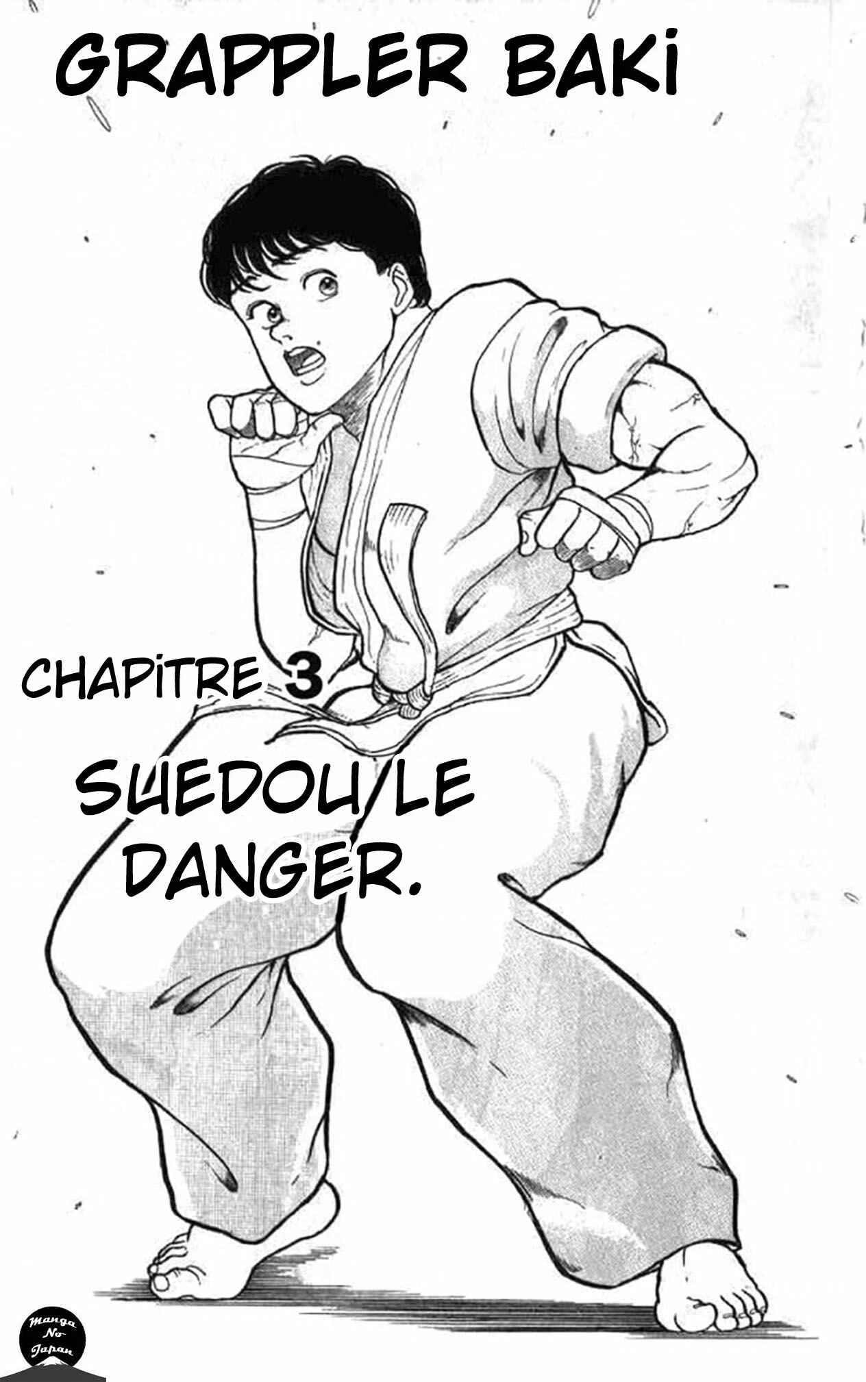 Grappler Baki Chapitre 3: Suedou le danger - Page 1