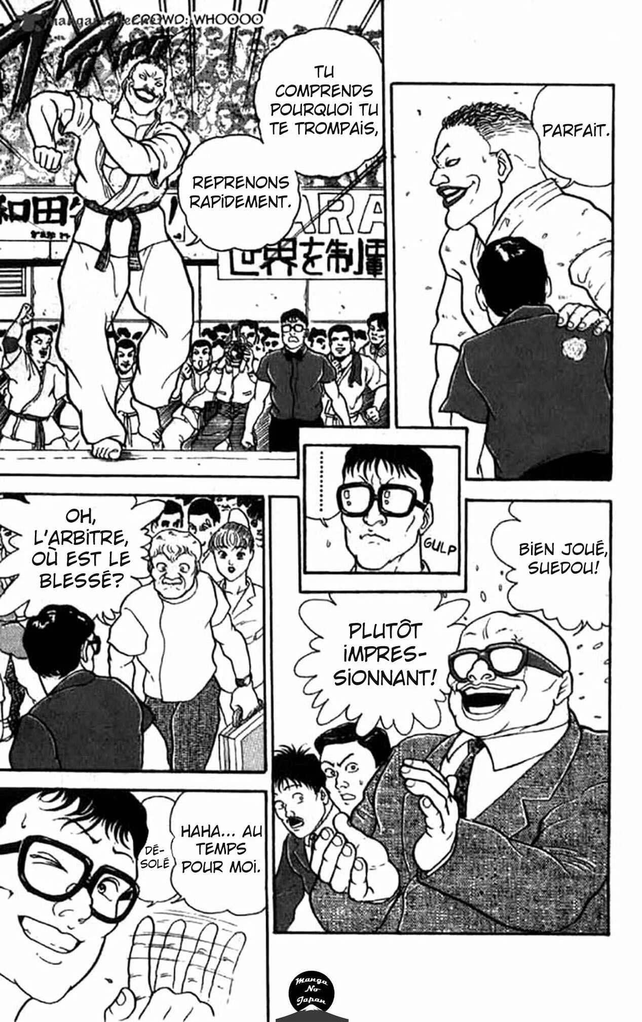 Grappler Baki Chapitre 3: Suedou le danger - Page 7