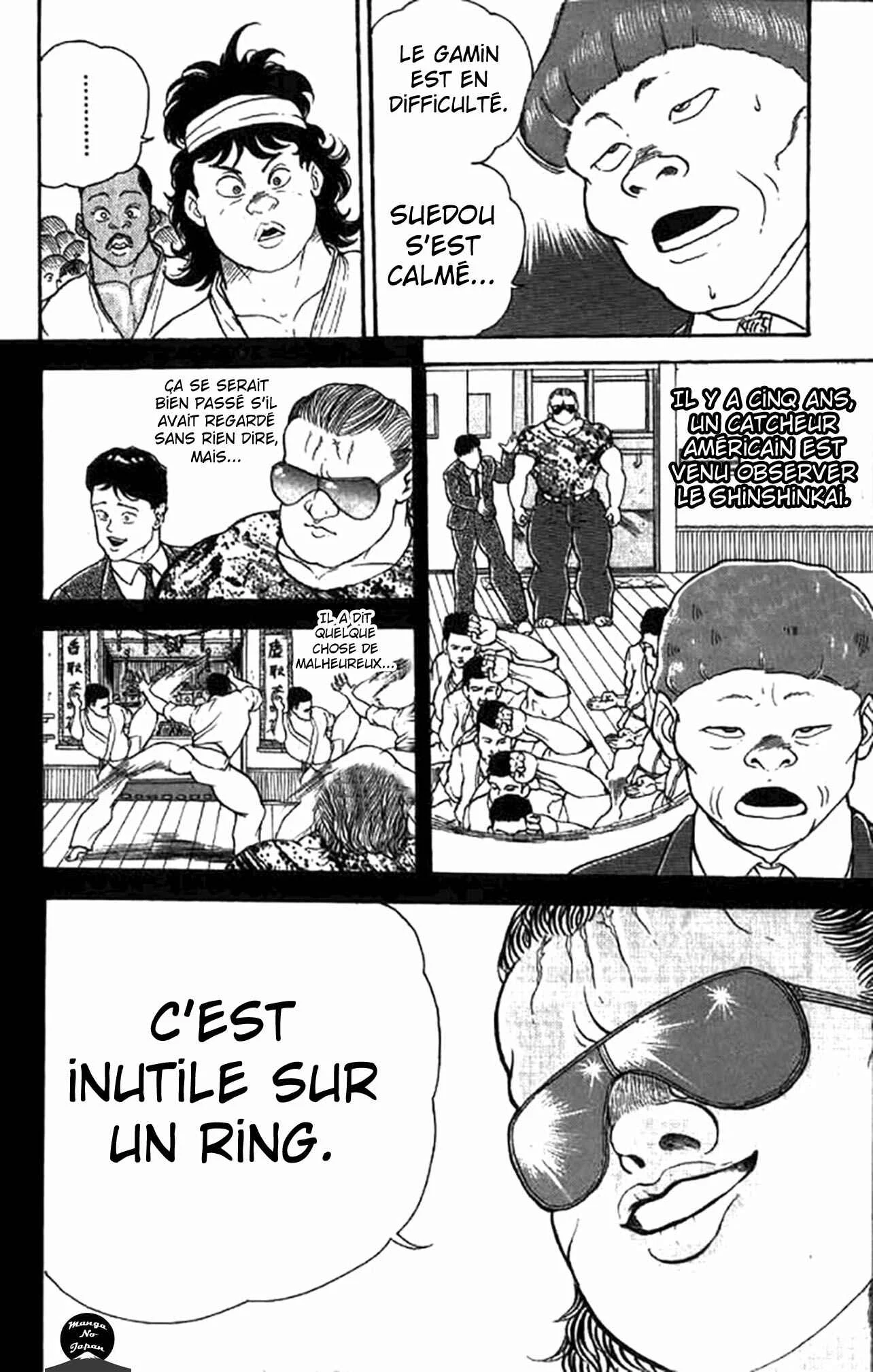 Grappler Baki Chapitre 3: Suedou le danger - Page 12
