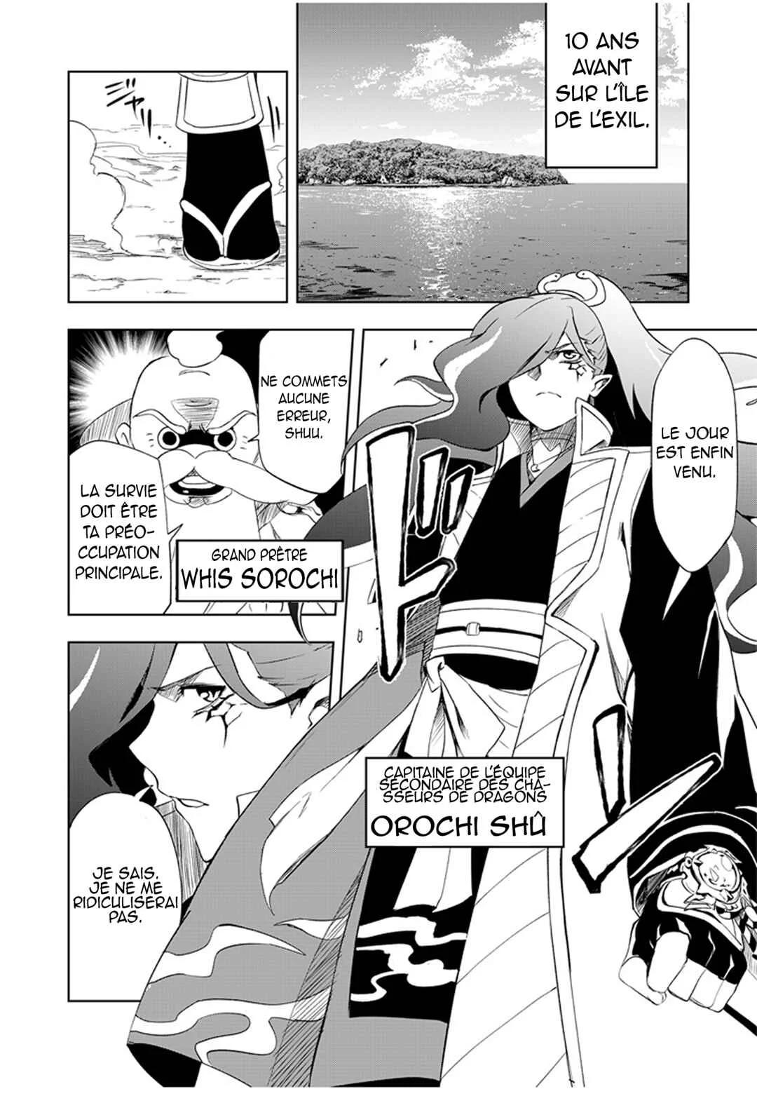 Half-Yokai Dragon Slayer Chapitre 1: Le grand désastre de l'île de l'exil (1) - Page 2