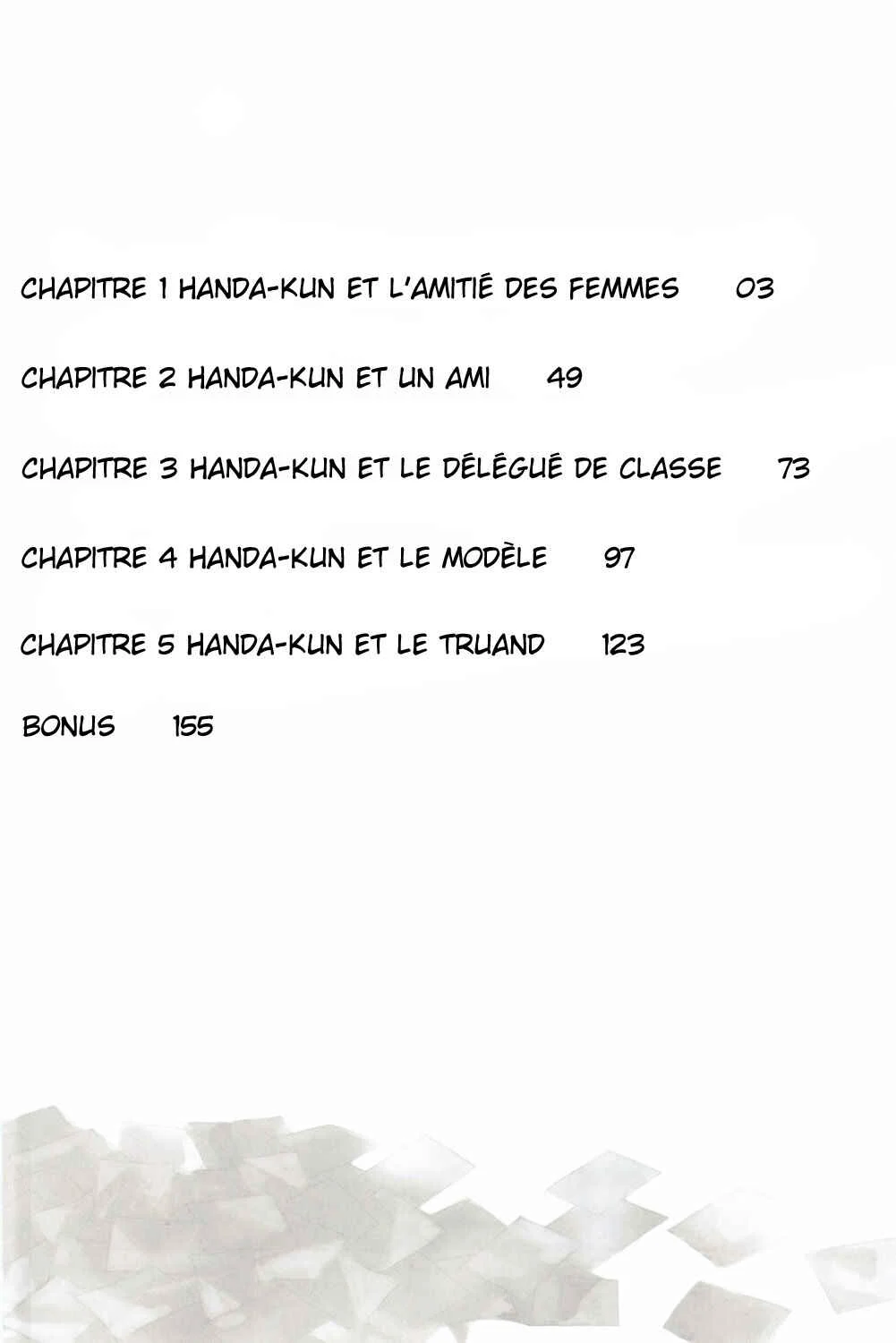 Handa-kun Chapitre 1: Handa-kun et l'amitié des femmes - Page 9