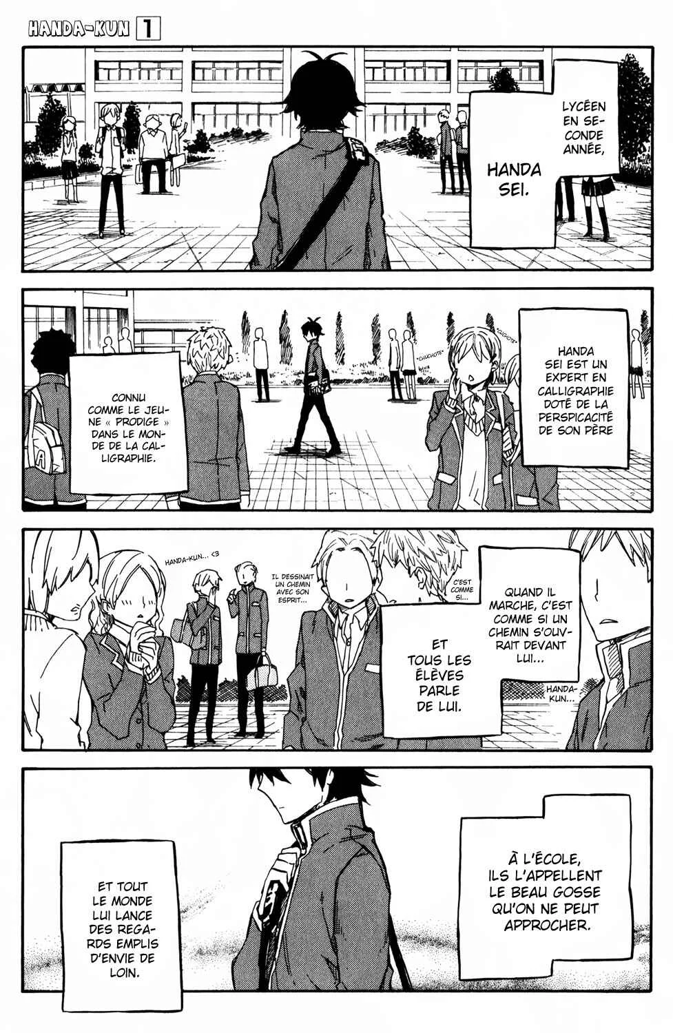 Handa-kun Chapitre 1: Handa-kun et l'amitié des femmes - Page 11