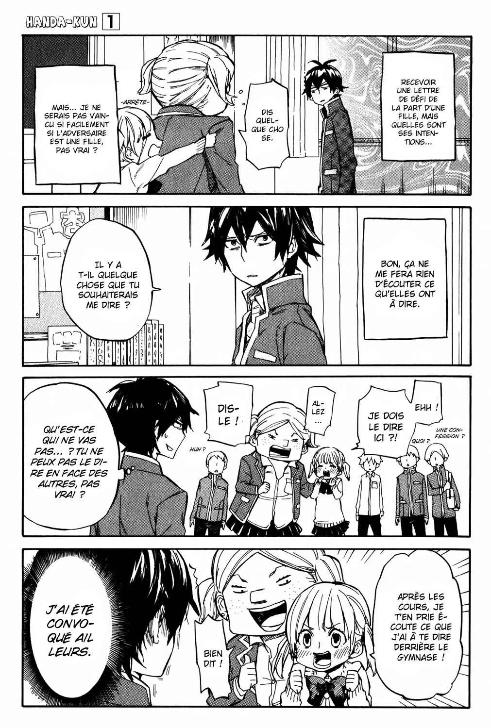 Handa-kun Chapitre 1: Handa-kun et l'amitié des femmes - Page 17