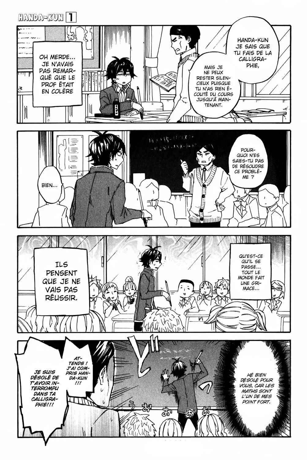 Handa-kun Chapitre 1: Handa-kun et l'amitié des femmes - Page 21