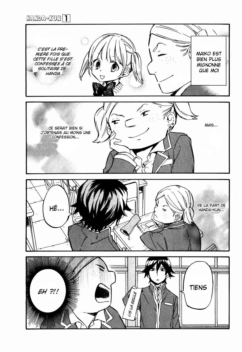 Handa-kun Chapitre 1: Handa-kun et l'amitié des femmes - Page 25