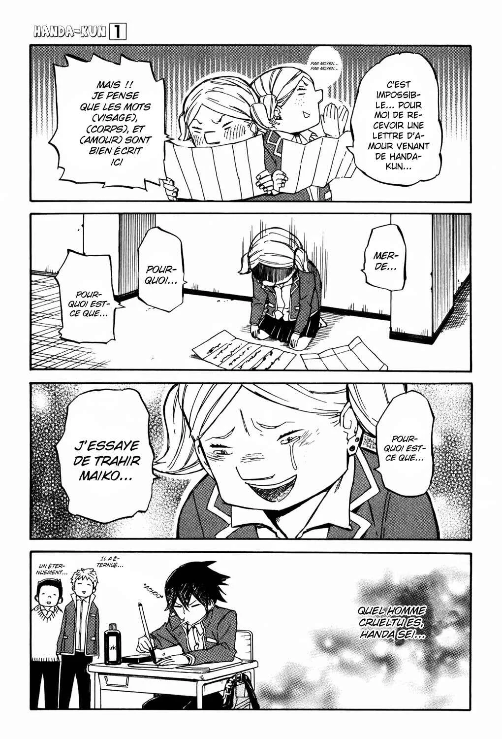 Handa-kun Chapitre 1: Handa-kun et l'amitié des femmes - Page 29