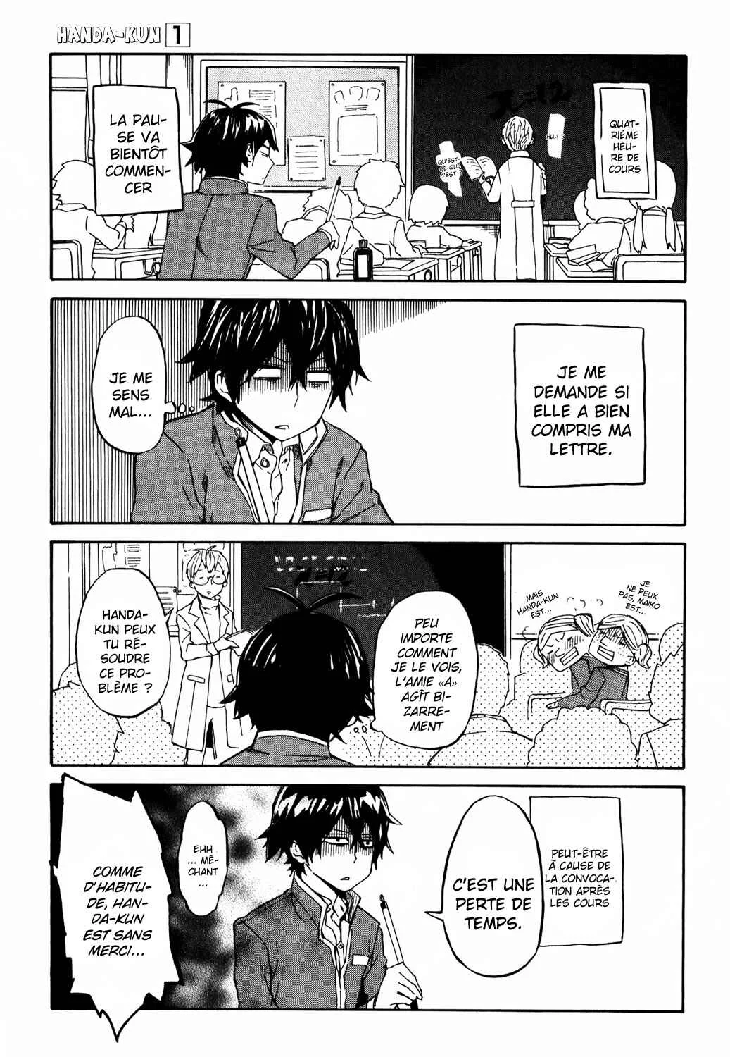 Handa-kun Chapitre 1: Handa-kun et l'amitié des femmes - Page 31