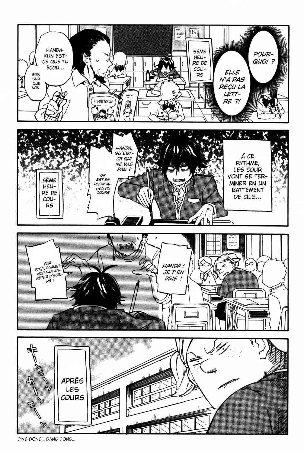 Handa-kun Chapitre 1: Handa-kun et l'amitié des femmes - Page 36