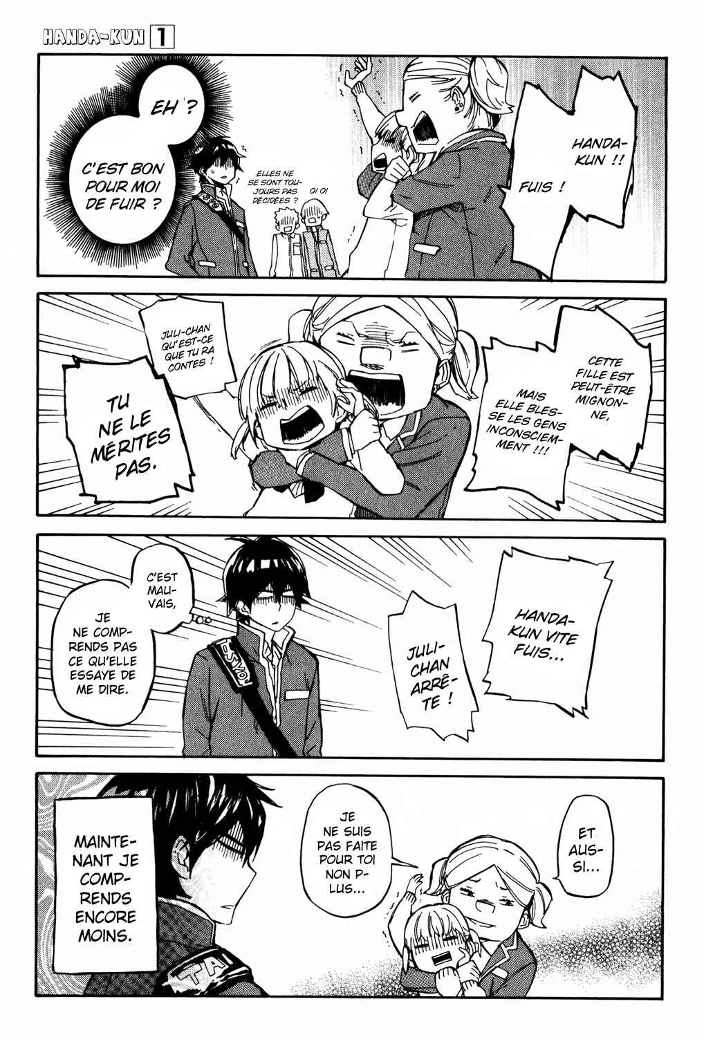Handa-kun Chapitre 1: Handa-kun et l'amitié des femmes - Page 43