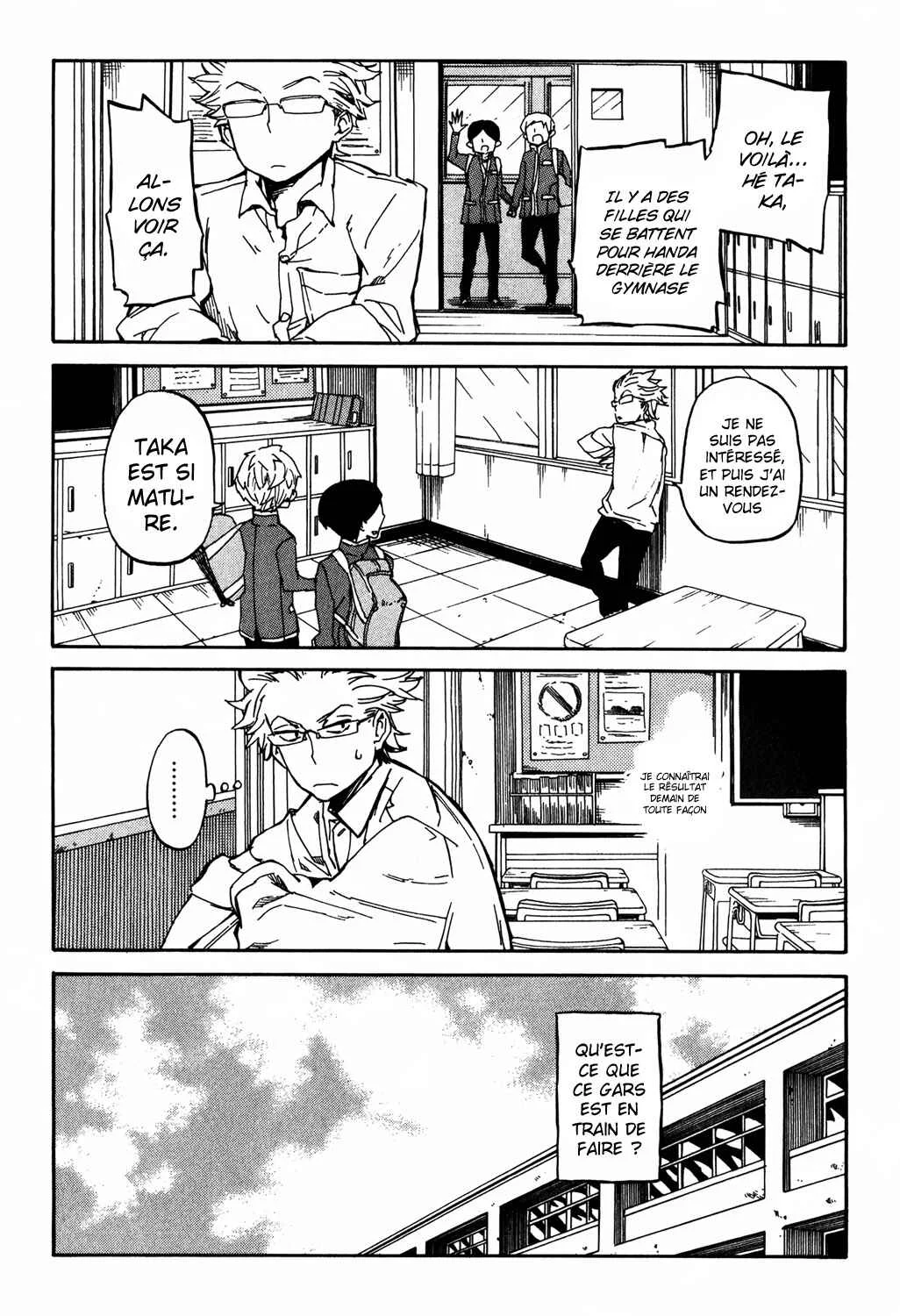 Handa-kun Chapitre 1: Handa-kun et l'amitié des femmes - Page 44