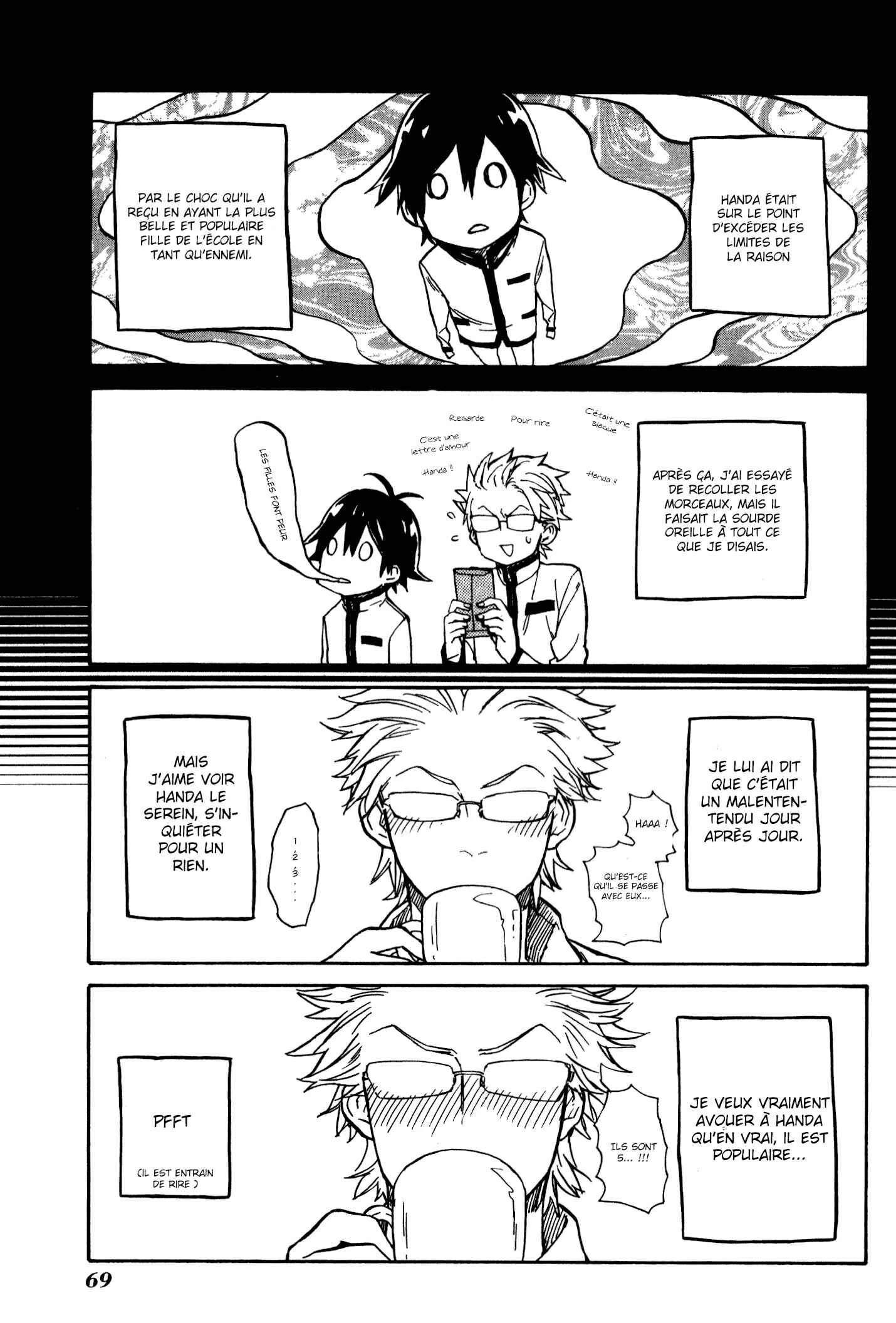Handa-kun Chapitre 2: Handa-kun et un ami - Page 24