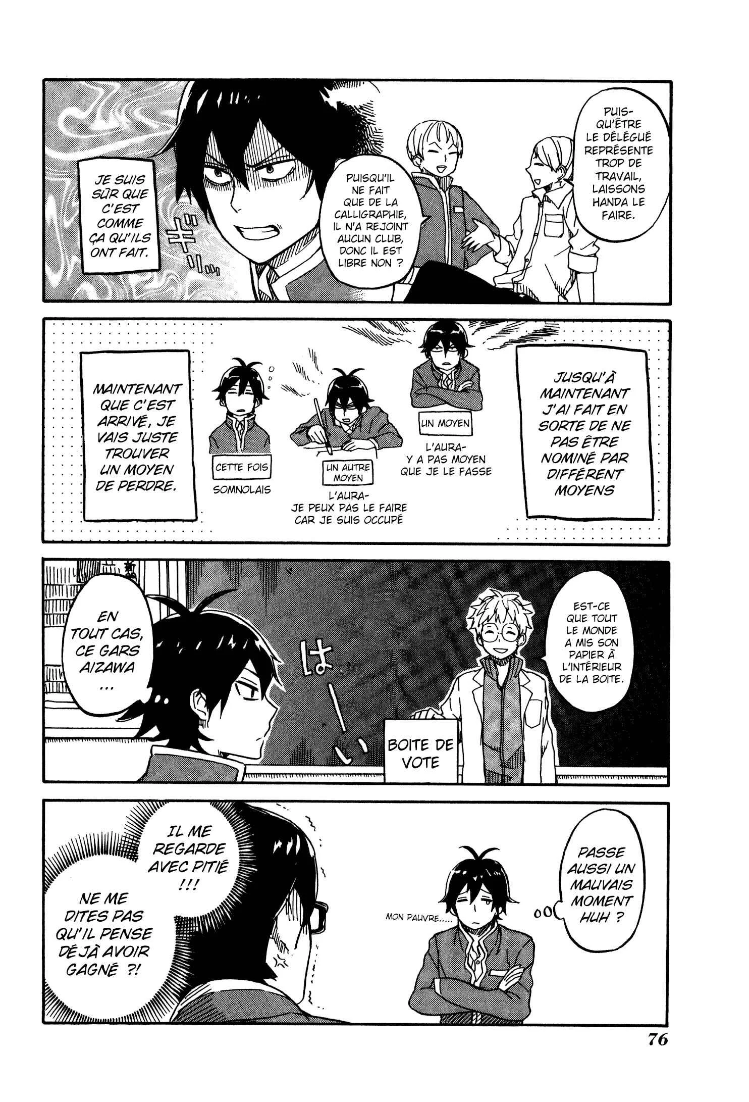 Handa-kun Chapitre 3: Handa-kun et le délégué de classe - Page 7