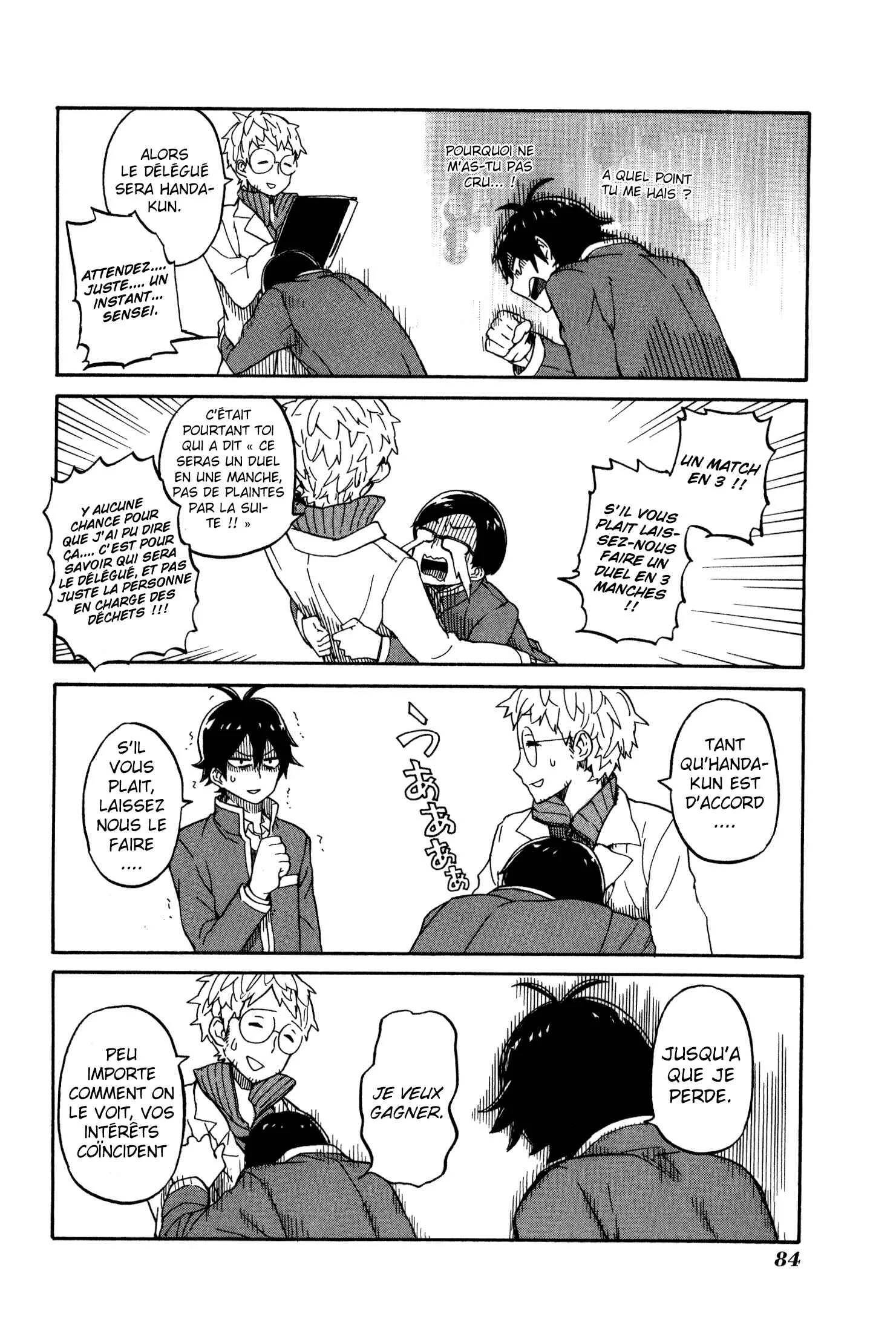 Handa-kun Chapitre 3: Handa-kun et le délégué de classe - Page 15
