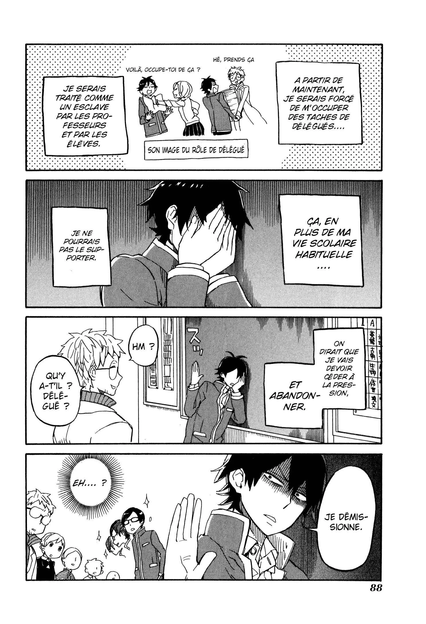 Handa-kun Chapitre 3: Handa-kun et le délégué de classe - Page 19