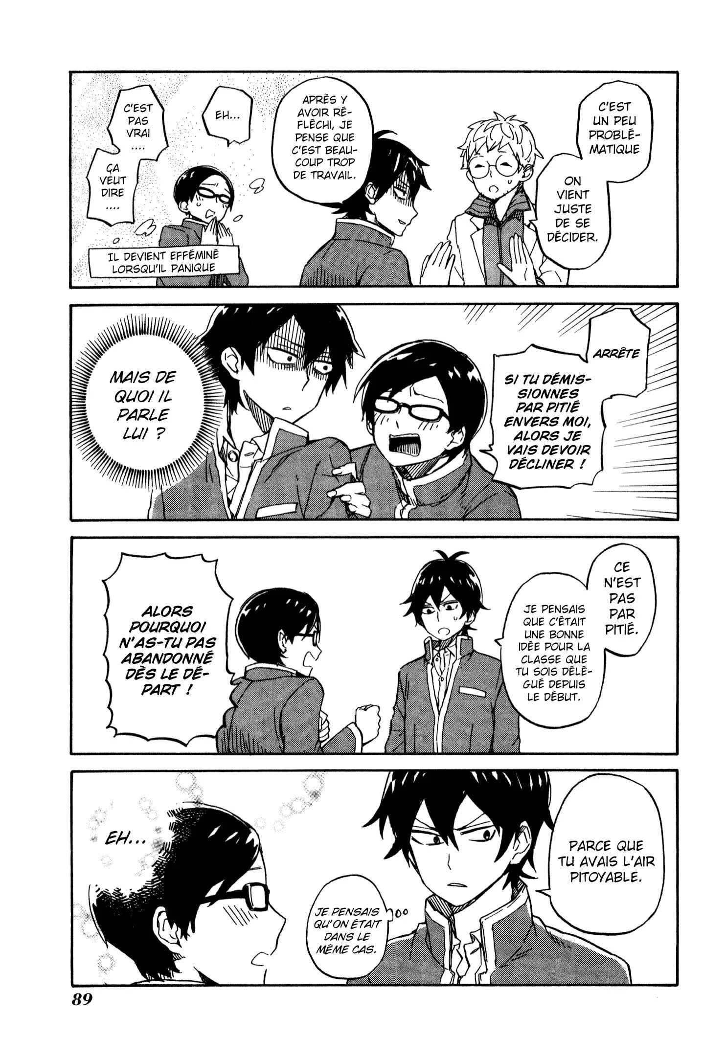 Handa-kun Chapitre 3: Handa-kun et le délégué de classe - Page 20