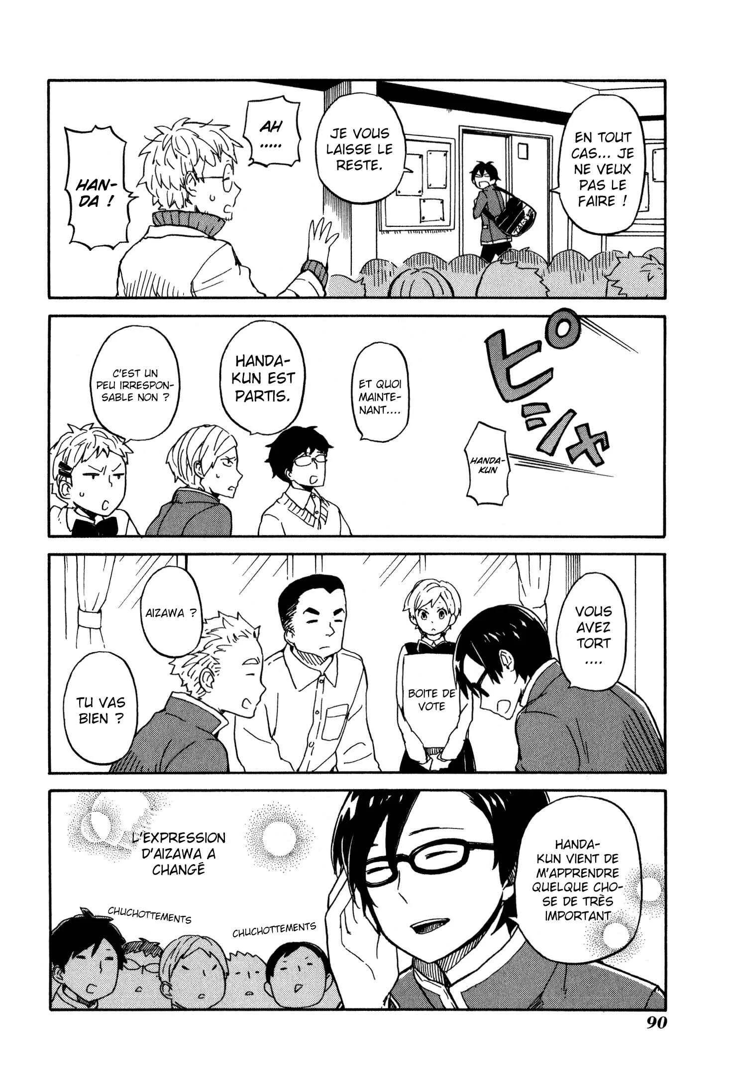 Handa-kun Chapitre 3: Handa-kun et le délégué de classe - Page 21