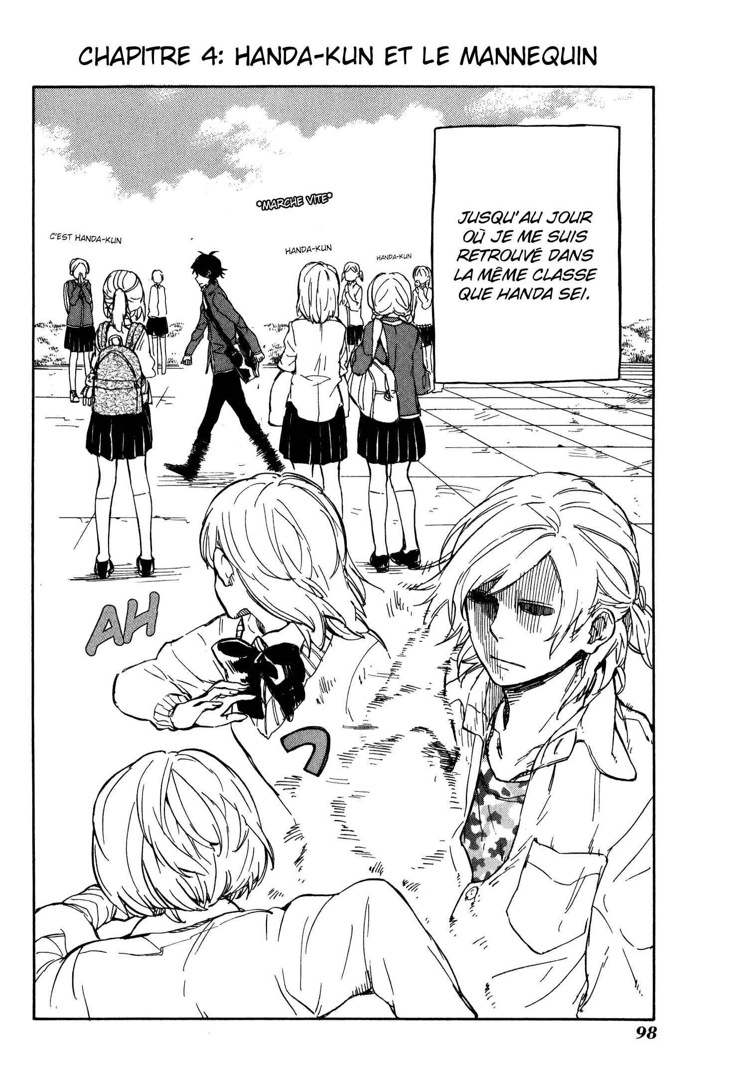 Handa-kun Chapitre 4: Handa-kun et le modèle - Page 5