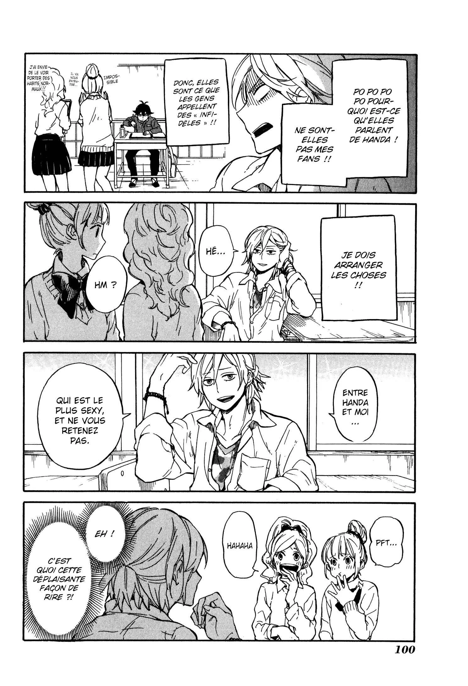 Handa-kun Chapitre 4: Handa-kun et le modèle - Page 7