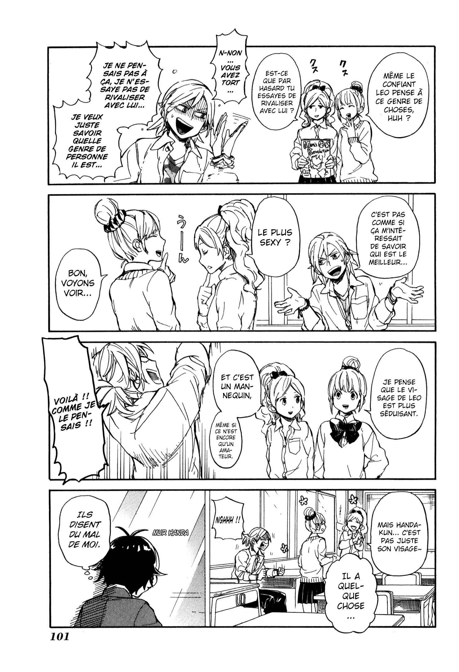 Handa-kun Chapitre 4: Handa-kun et le modèle - Page 8