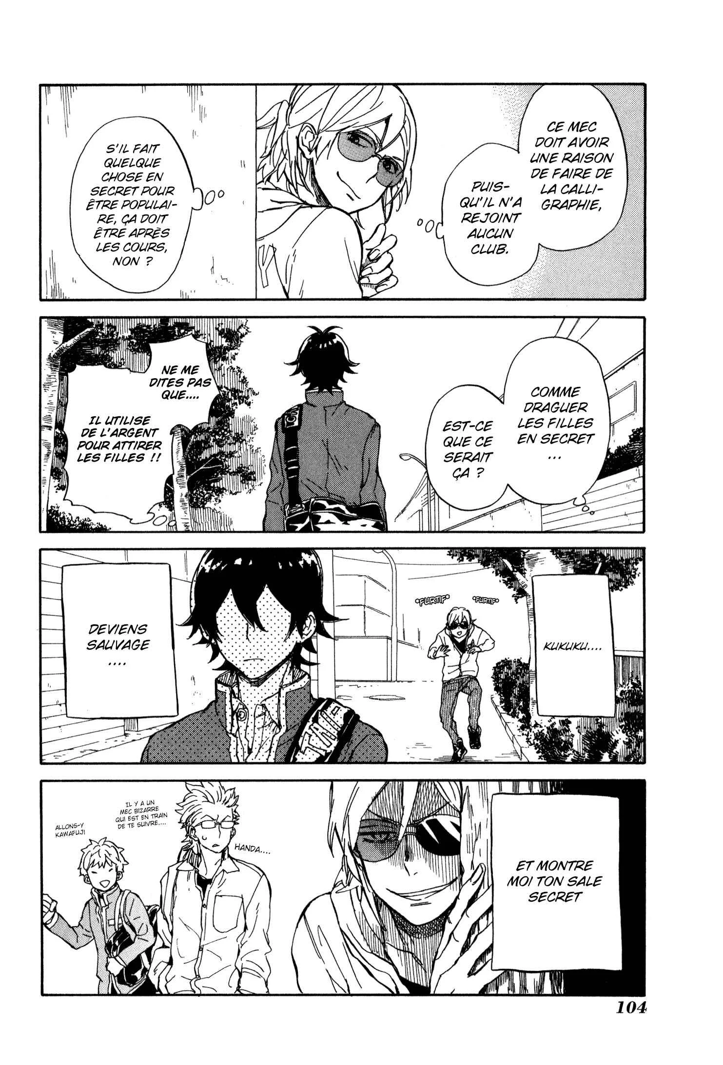 Handa-kun Chapitre 4: Handa-kun et le modèle - Page 11