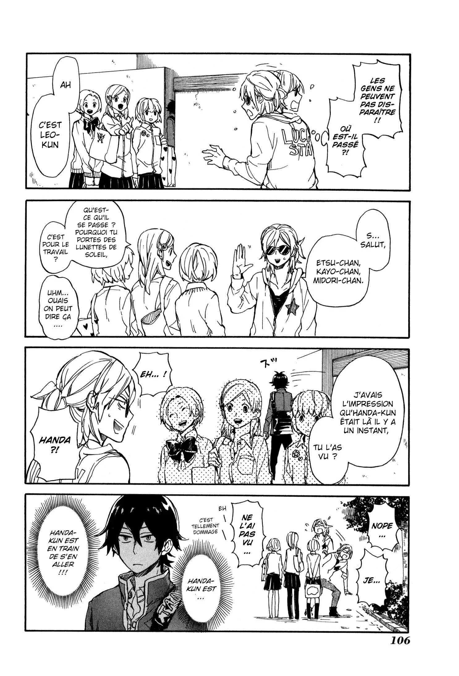 Handa-kun Chapitre 4: Handa-kun et le modèle - Page 13