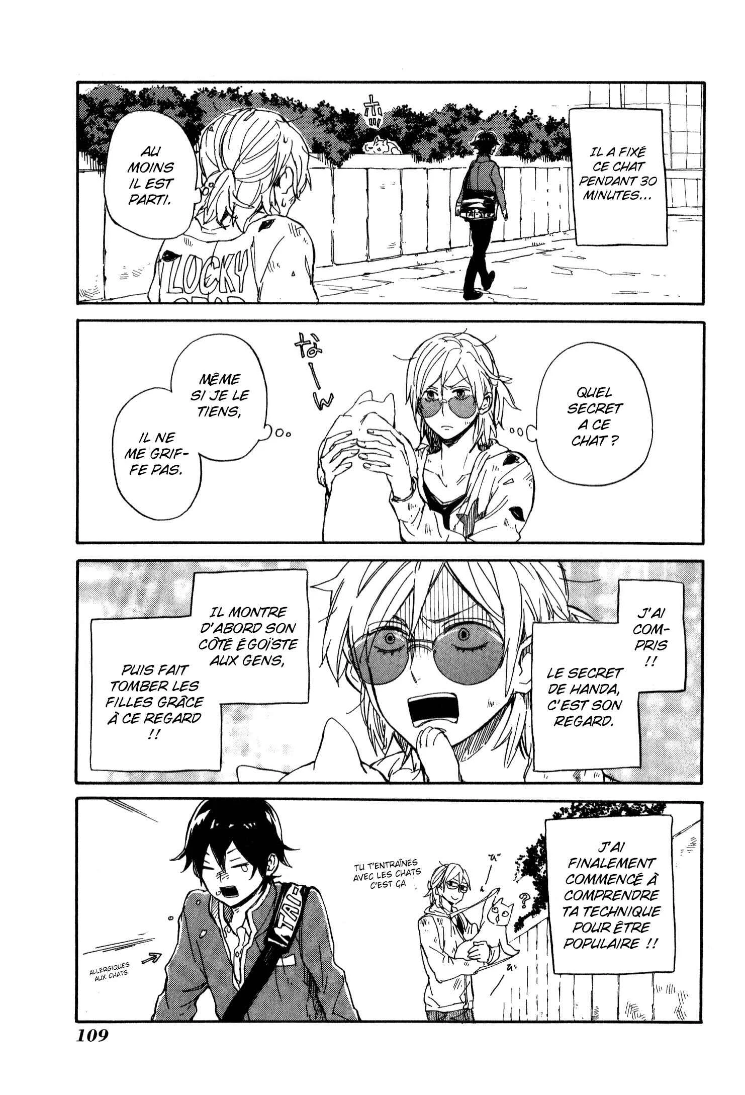 Handa-kun Chapitre 4: Handa-kun et le modèle - Page 16