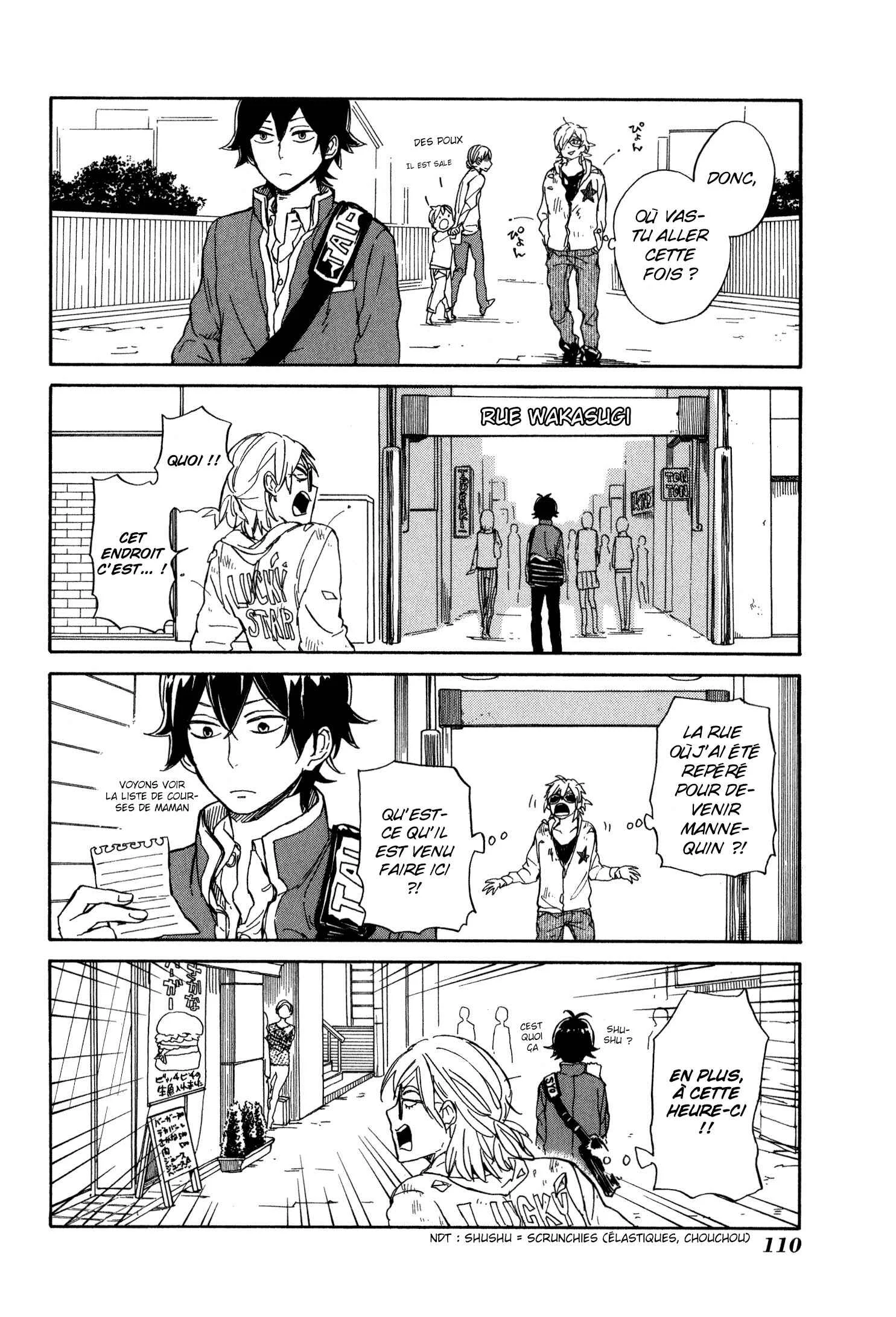 Handa-kun Chapitre 4: Handa-kun et le modèle - Page 17