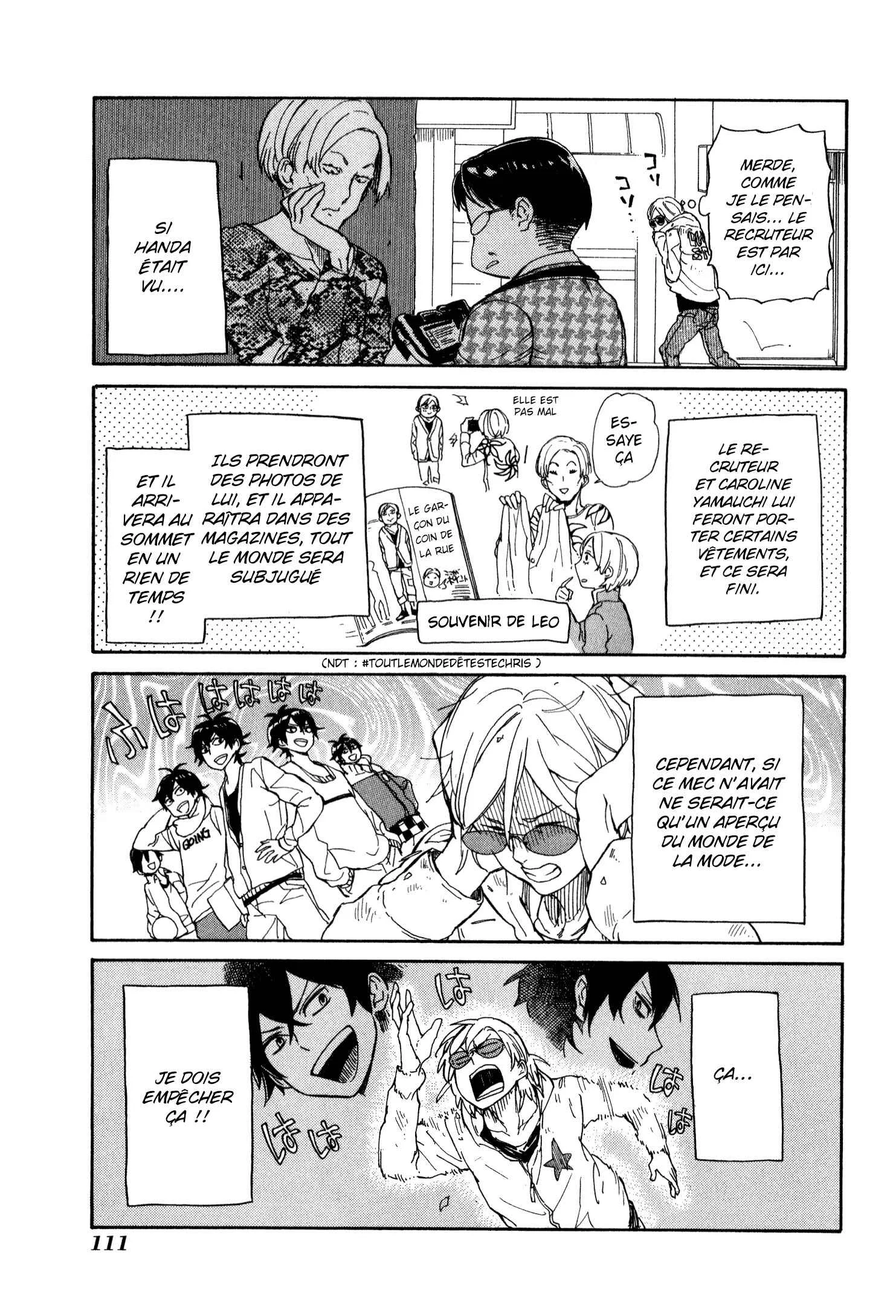 Handa-kun Chapitre 4: Handa-kun et le modèle - Page 18