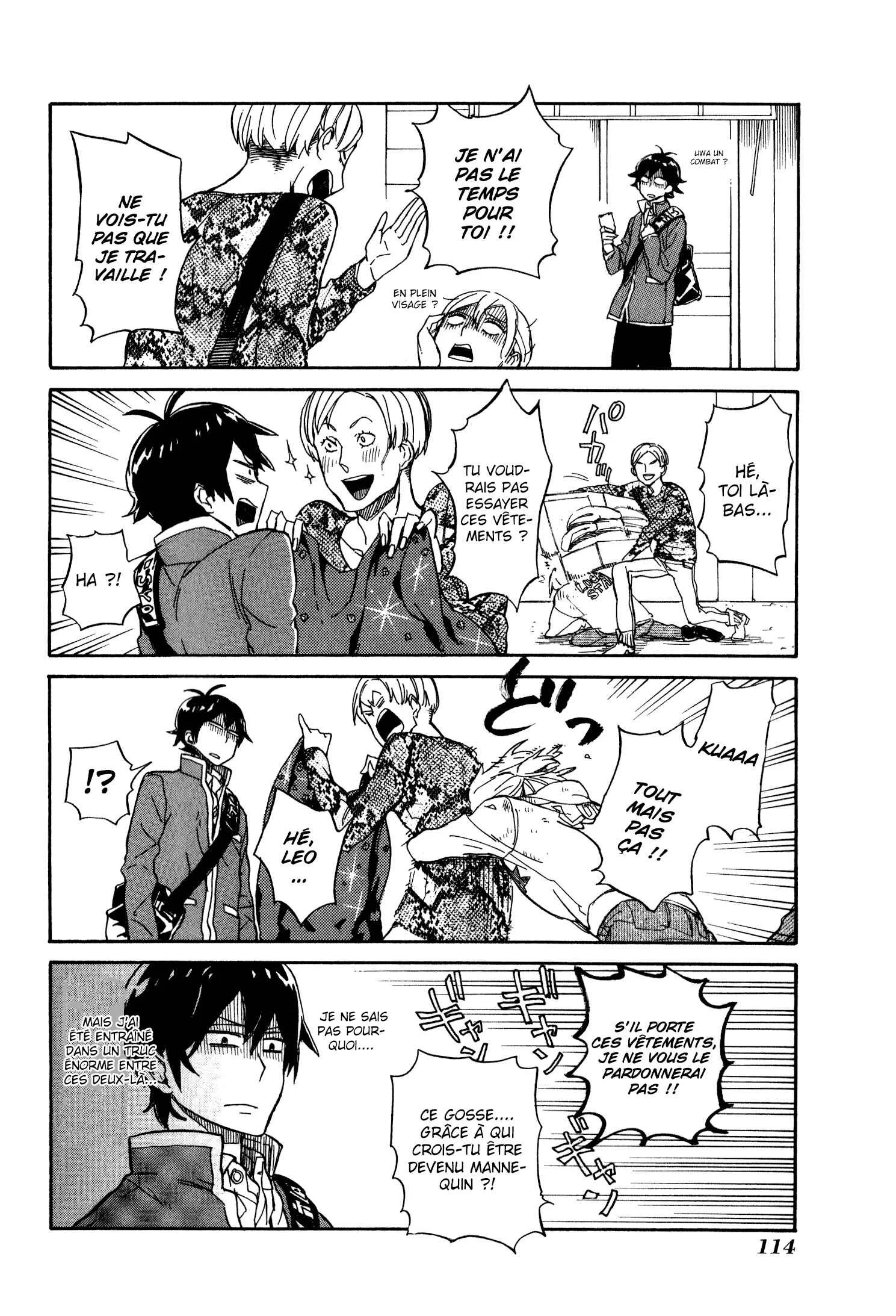 Handa-kun Chapitre 4: Handa-kun et le modèle - Page 21