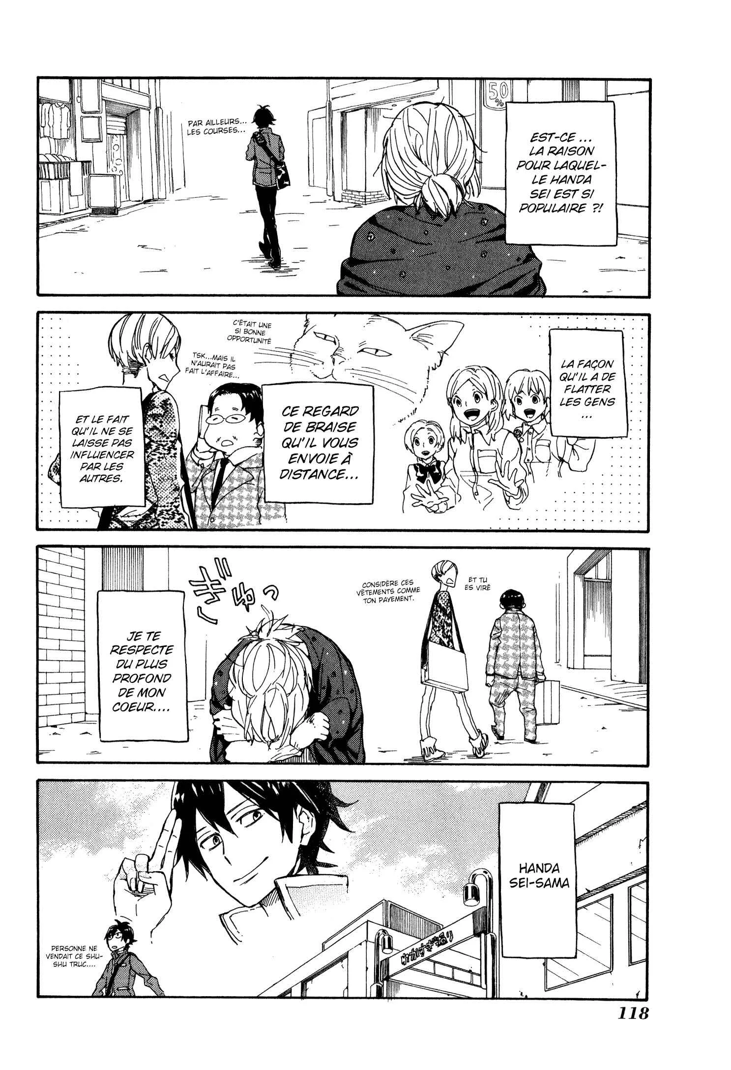 Handa-kun Chapitre 4: Handa-kun et le modèle - Page 25