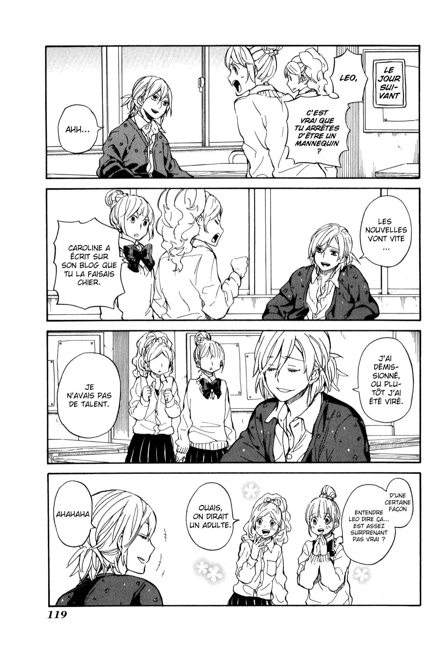 Handa-kun Chapitre 4: Handa-kun et le modèle - Page 26
