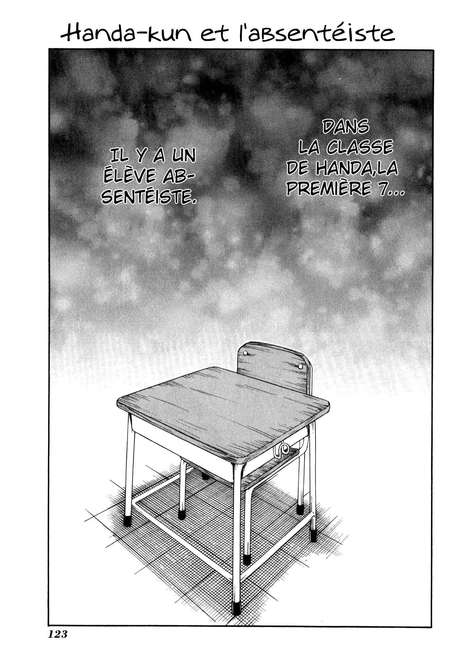 Handa-kun Chapitre 5: Handa-kun et le truand - Page 3