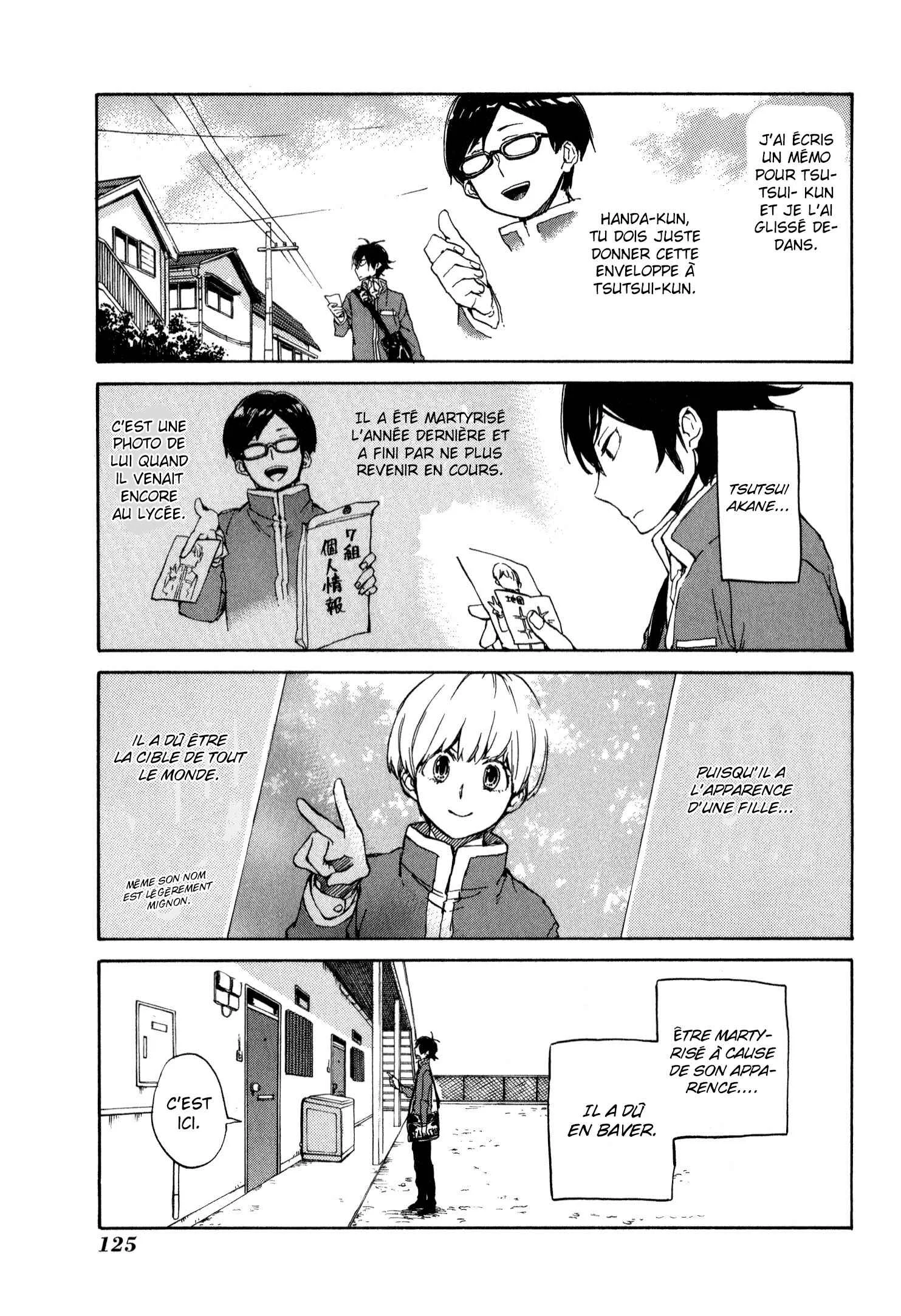 Handa-kun Chapitre 5: Handa-kun et le truand - Page 5