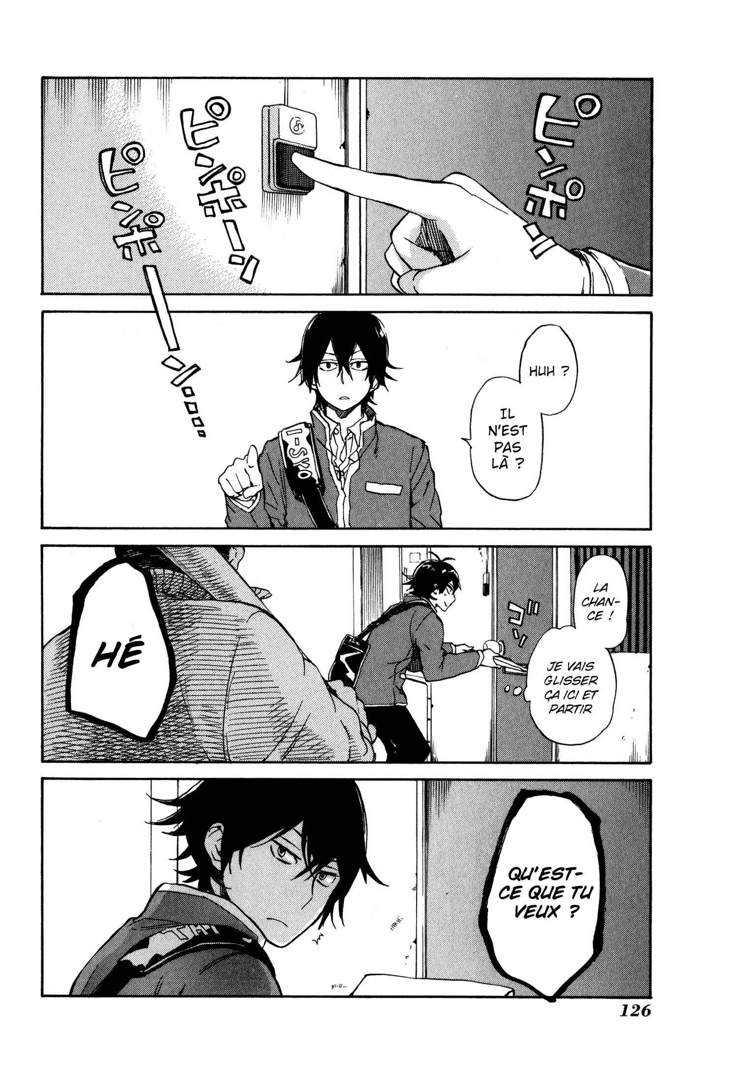 Handa-kun Chapitre 5: Handa-kun et le truand - Page 6
