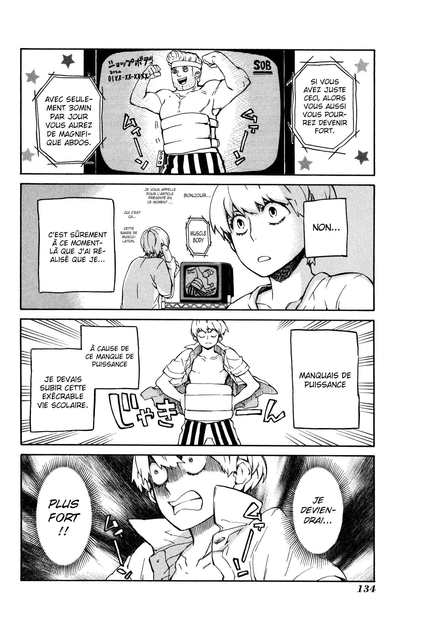 Handa-kun Chapitre 5: Handa-kun et le truand - Page 14